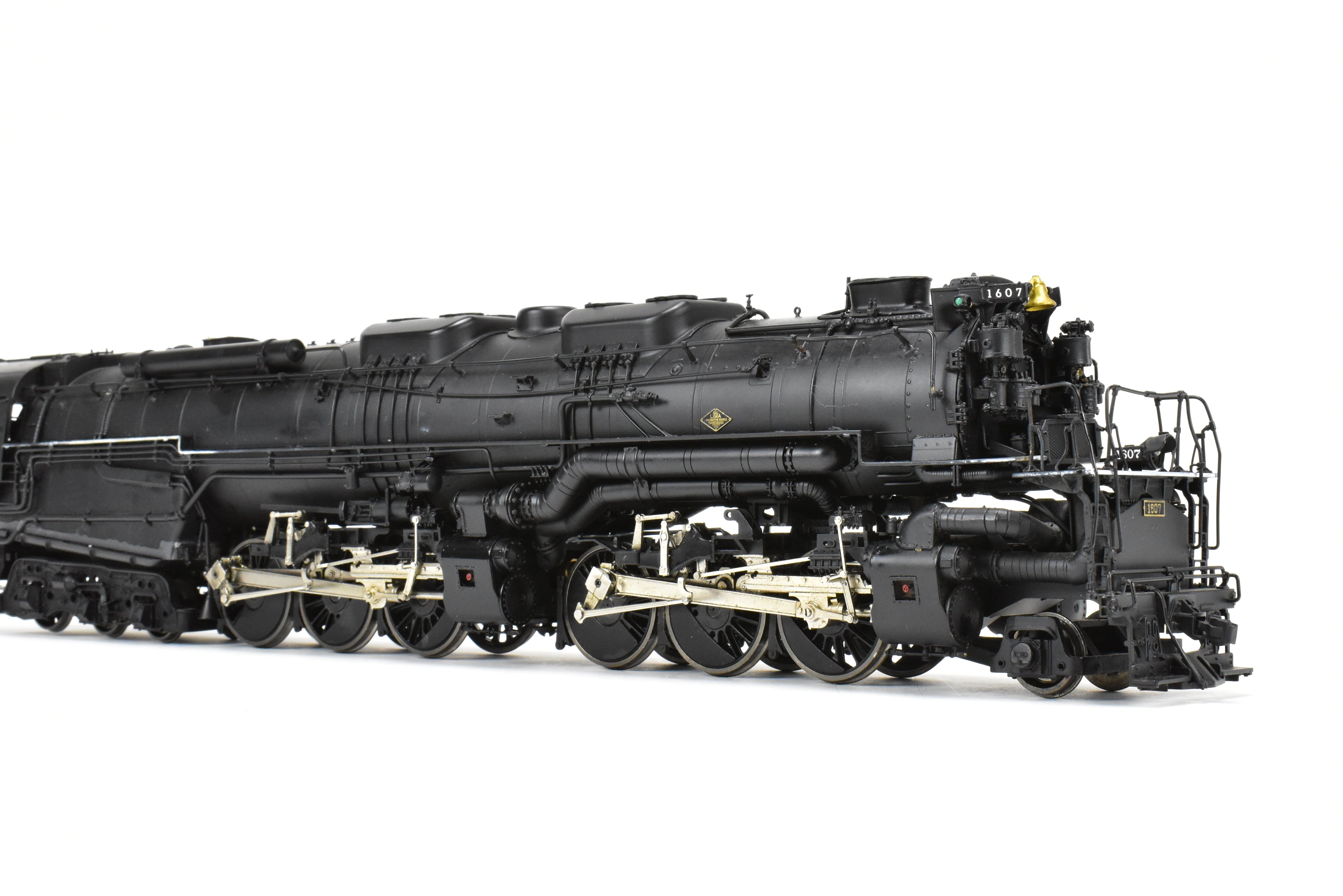 O Scale Brass Model Train - Sunset Models 3rd Rail Division Chesapeake & Ohio Allegheny Class H8 2-6-6-6 2-Rail F/P Locomotive #1607