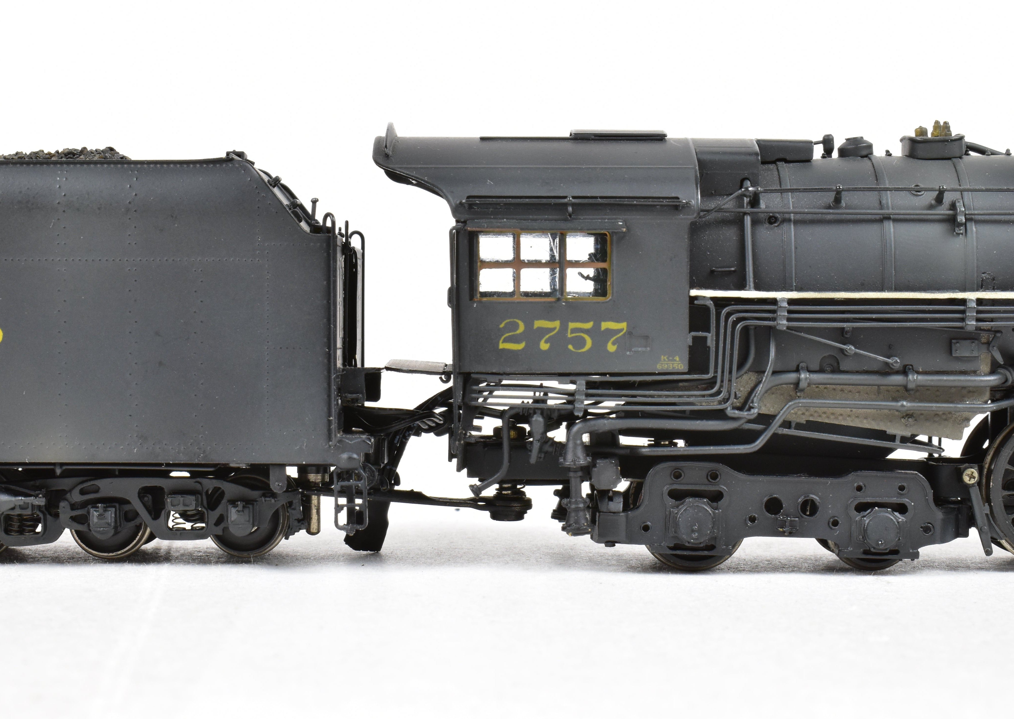 HO Brass Precision Scale Co. C&O K-4 2-8-4 Kanawha #2757 DCC Sound Model