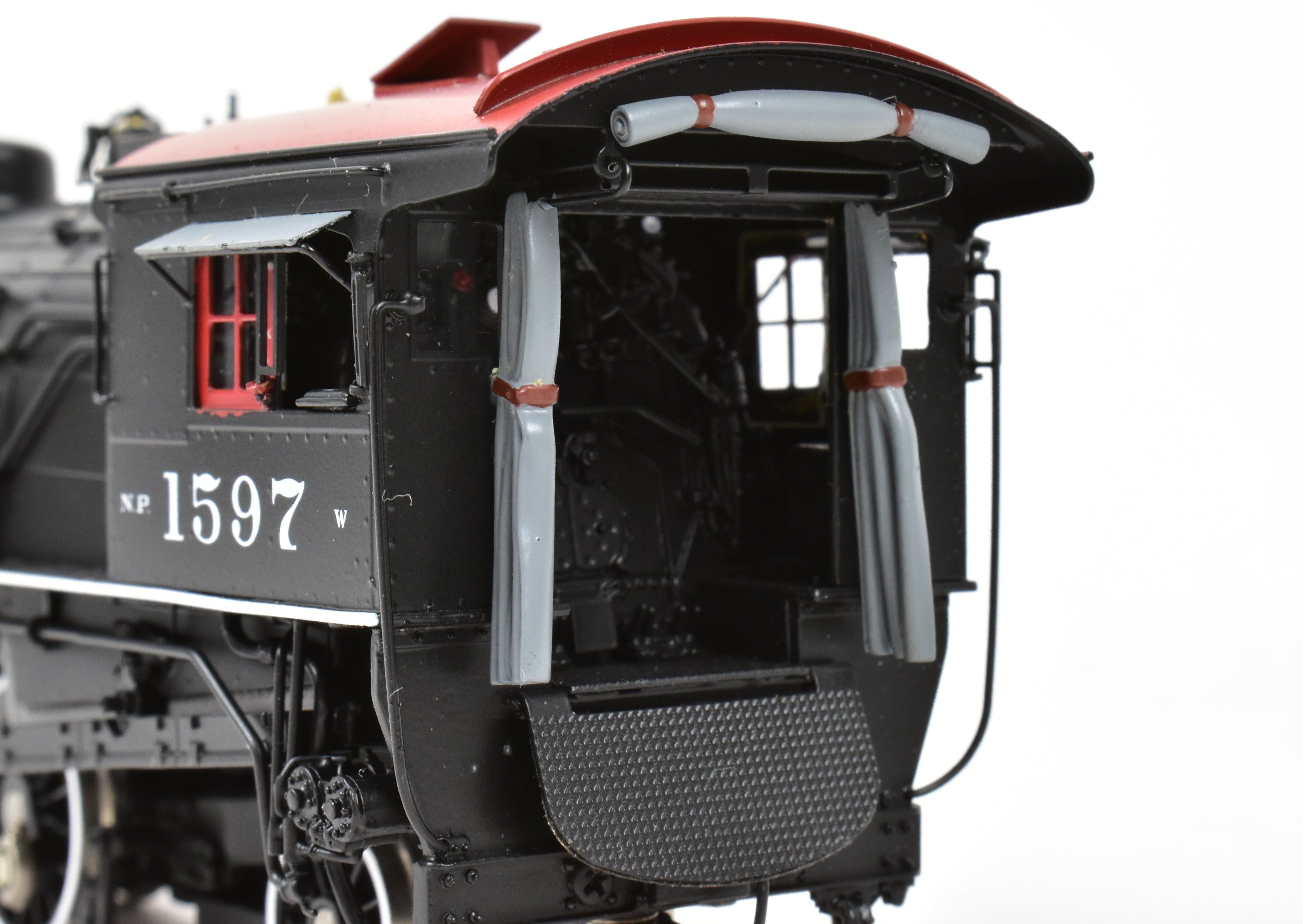 HO Scale Brass W&R Enterprises NP Northern Pacific Class W 2-8-2 Ver 1A Factory Painted #1597