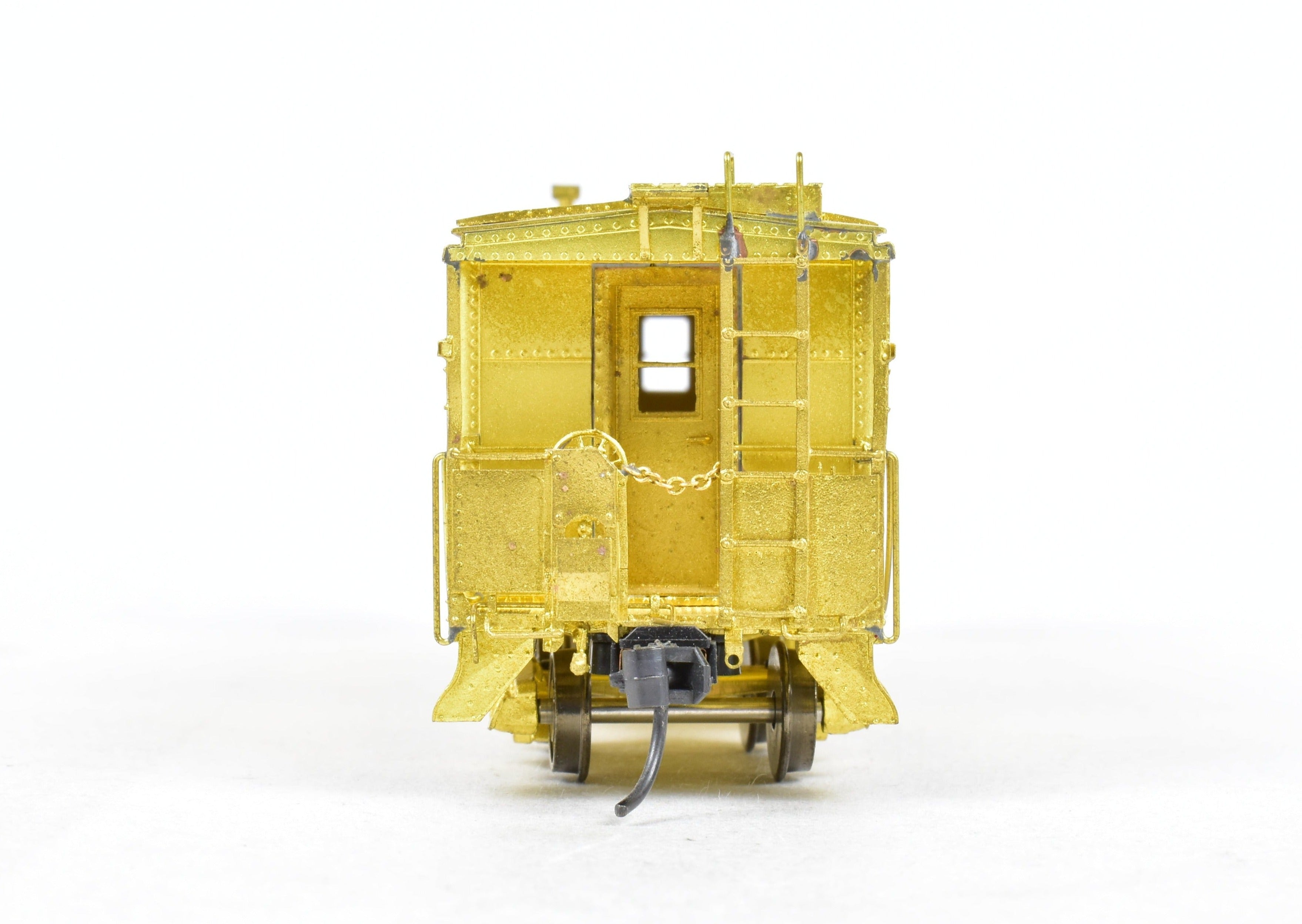 HO Scale Brass Illinois Terminal Bay Window Caboose Model by Overland Models, Inc. (Numbers #980 - #989)