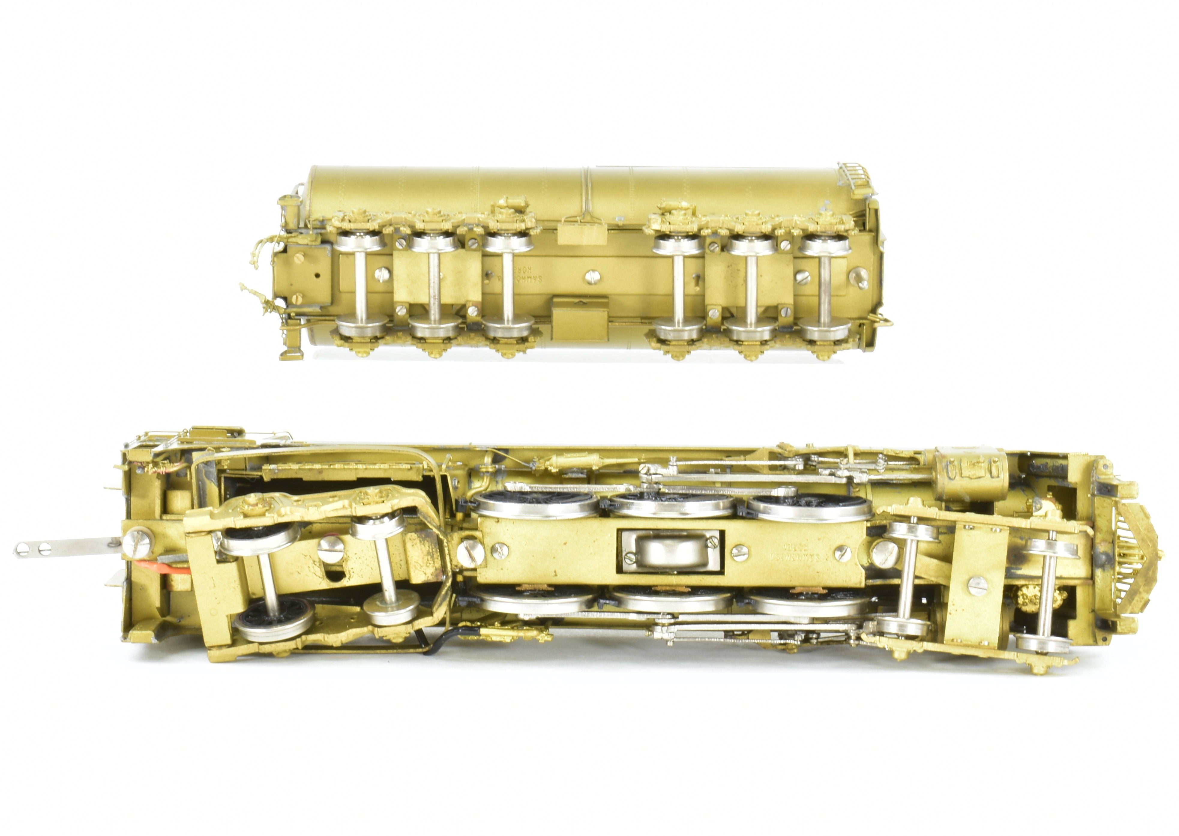 HO Scale Brass Model Train - Van Hobbies CNR (Canadian National Railway) K - 5a 4 - 6 - 4 Hudson Locomotive Replica