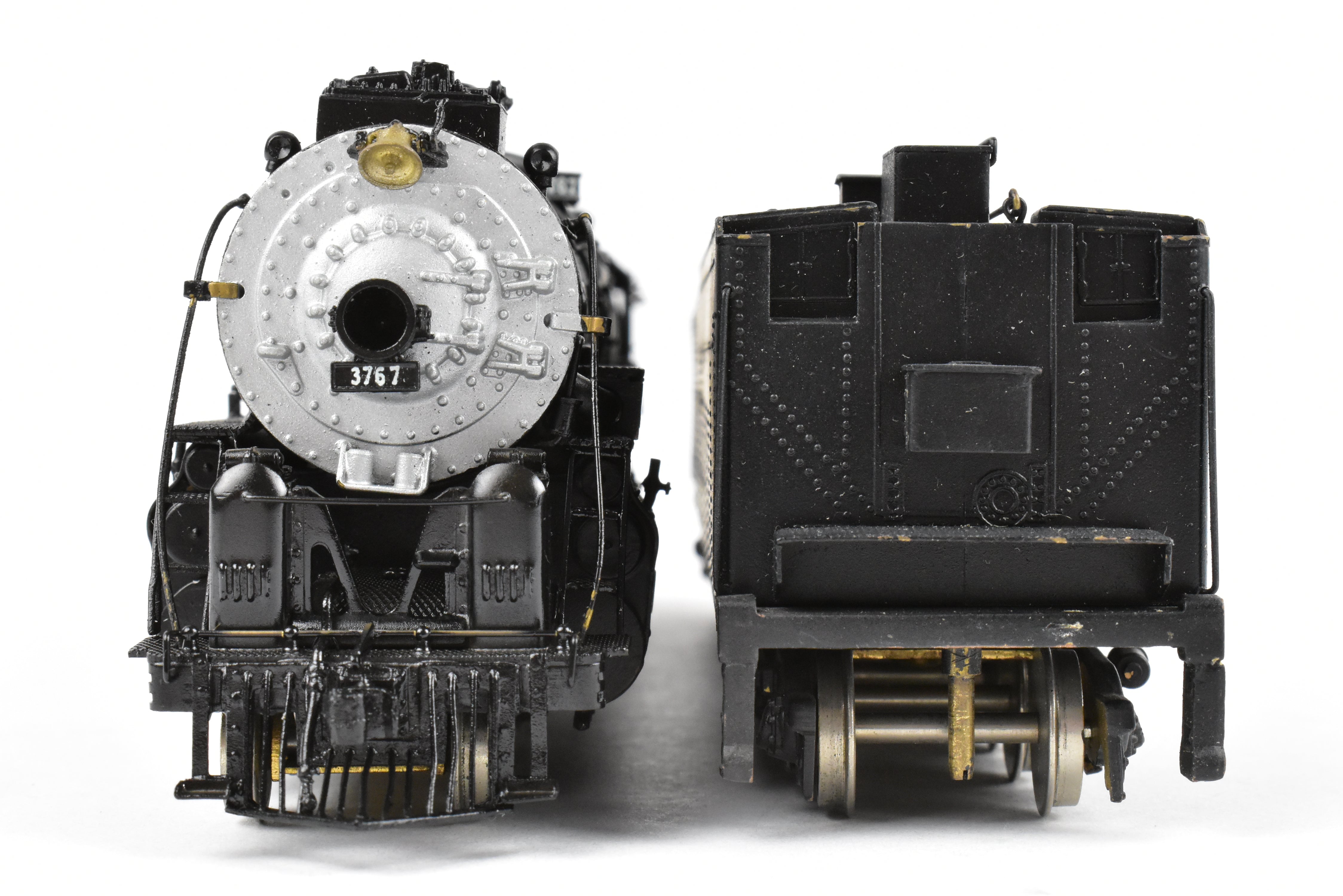 HO Scale Brass PFM - United Model Train ATSF - Santa Fe 4-8-4 Northern Early Run Locomotive CP #3767