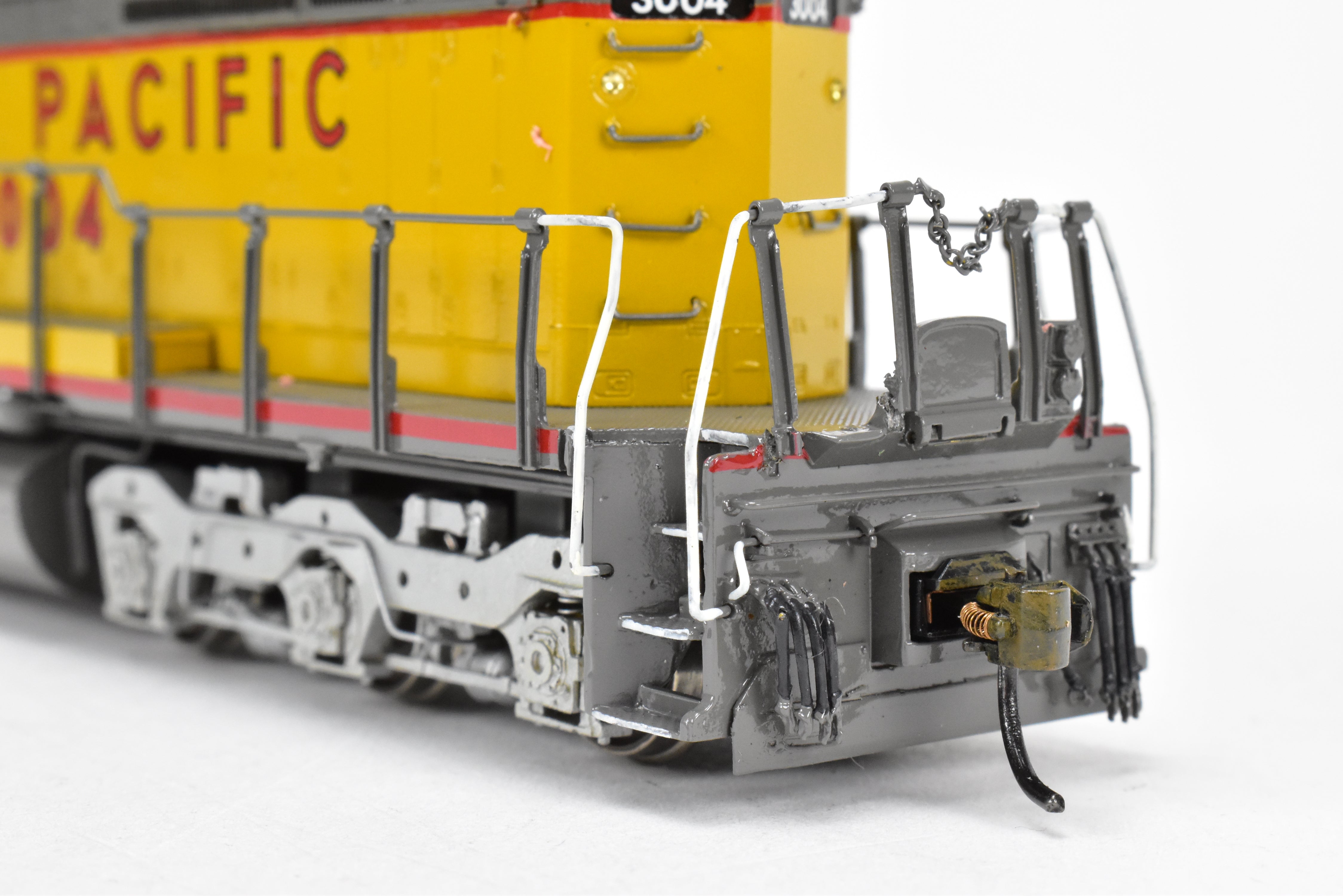 HO Scale Brass Model Train - Overland Models Inc. Union Pacific EMD SD40 Low Hood Locomotive Custom Painted as No. 3004