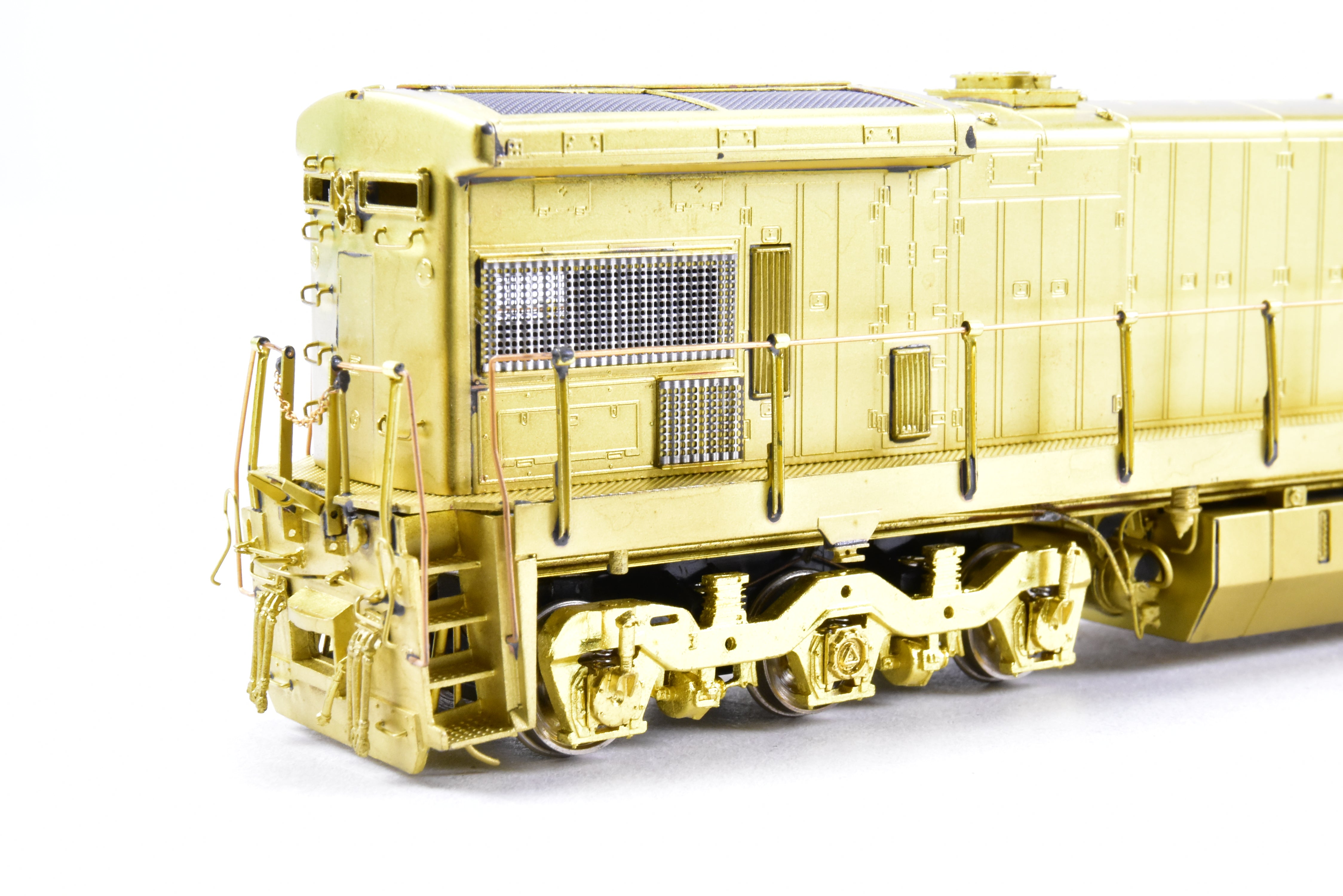 HO Brass ATSF Santa Fe GE C30 - 7 #8123 - 8152 Mid - 80s by Overland Models Inc.