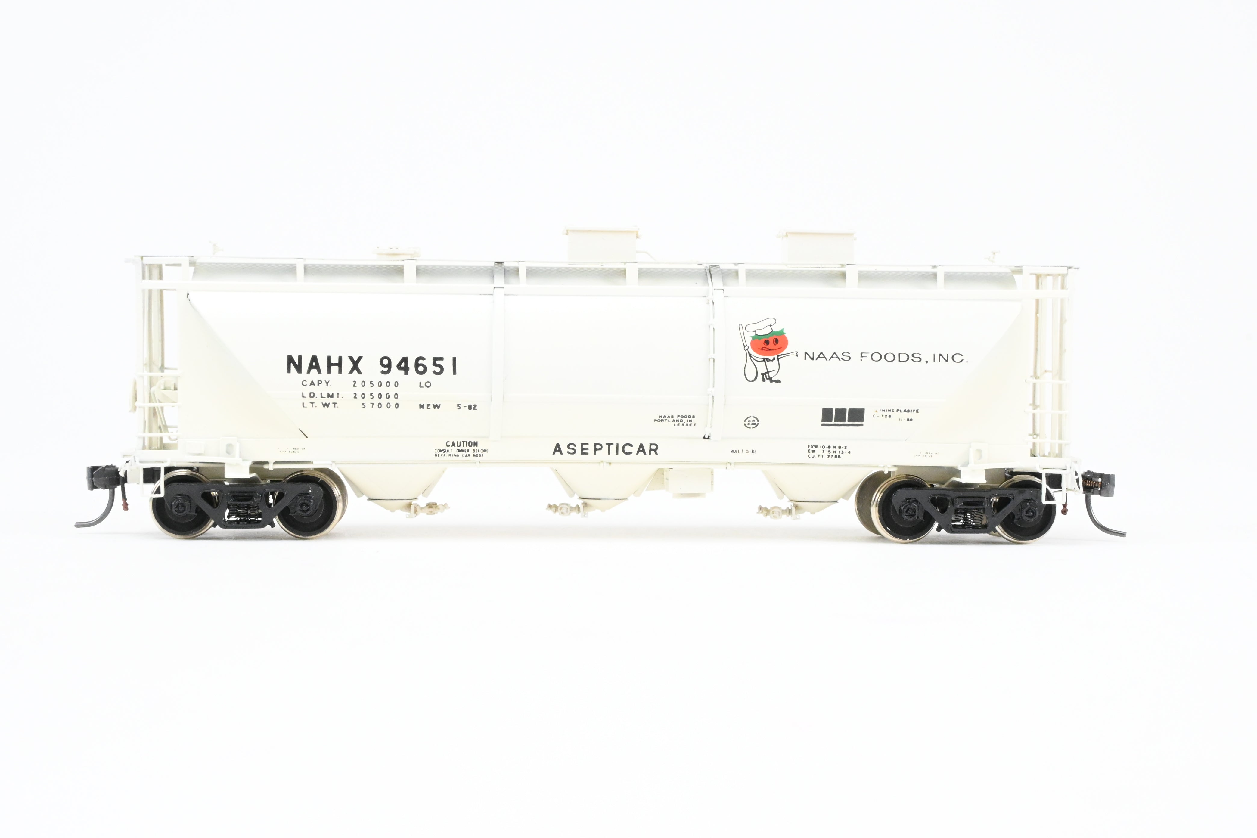 HO Brass OMI North American Hopper CP No. 94651, Custom Painted