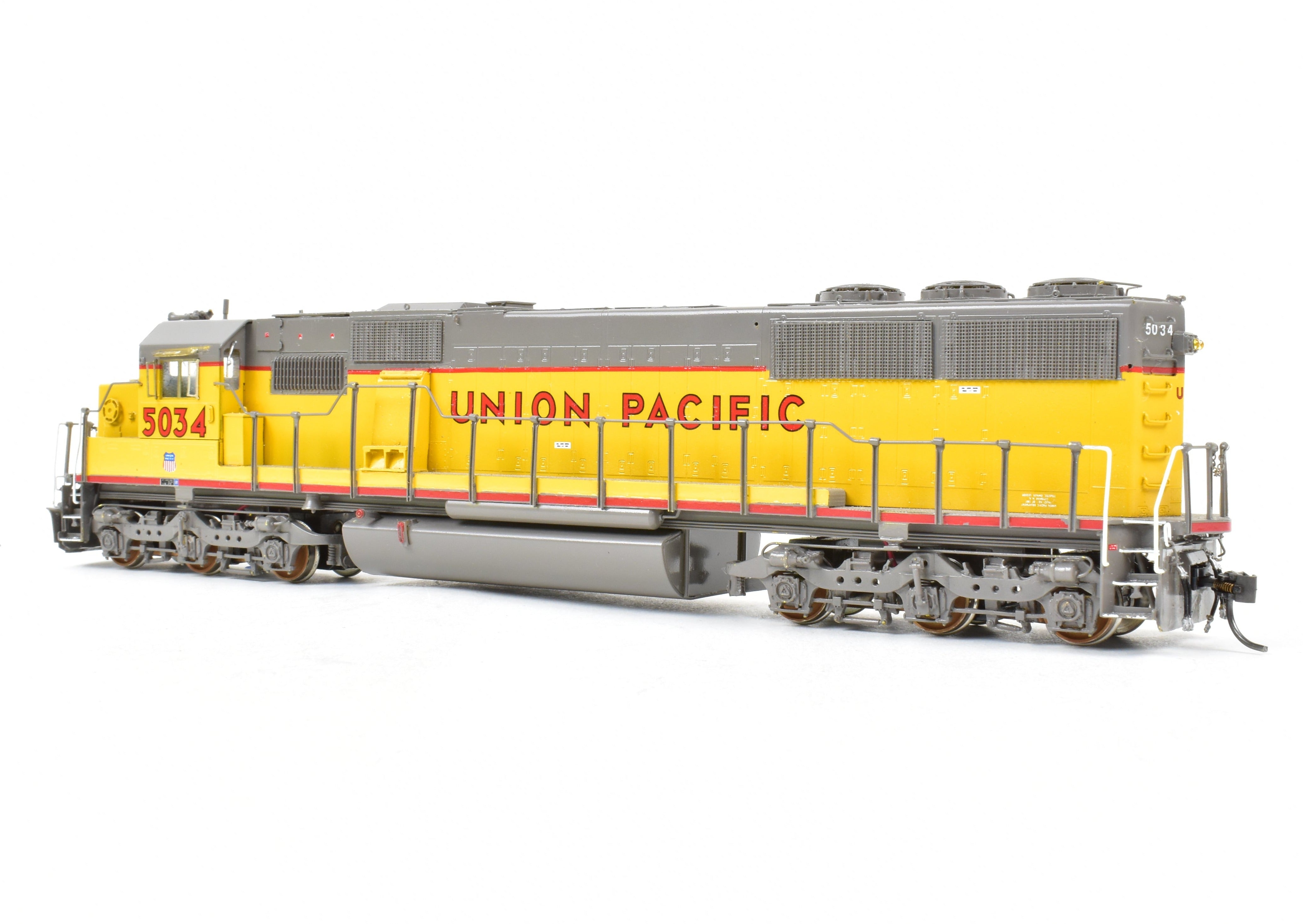 HO Scale Brass Model Train - Overland Models, Inc. Union Pacific EMD SD50 Locomotive CP No. 5034 with DCC Digital Control