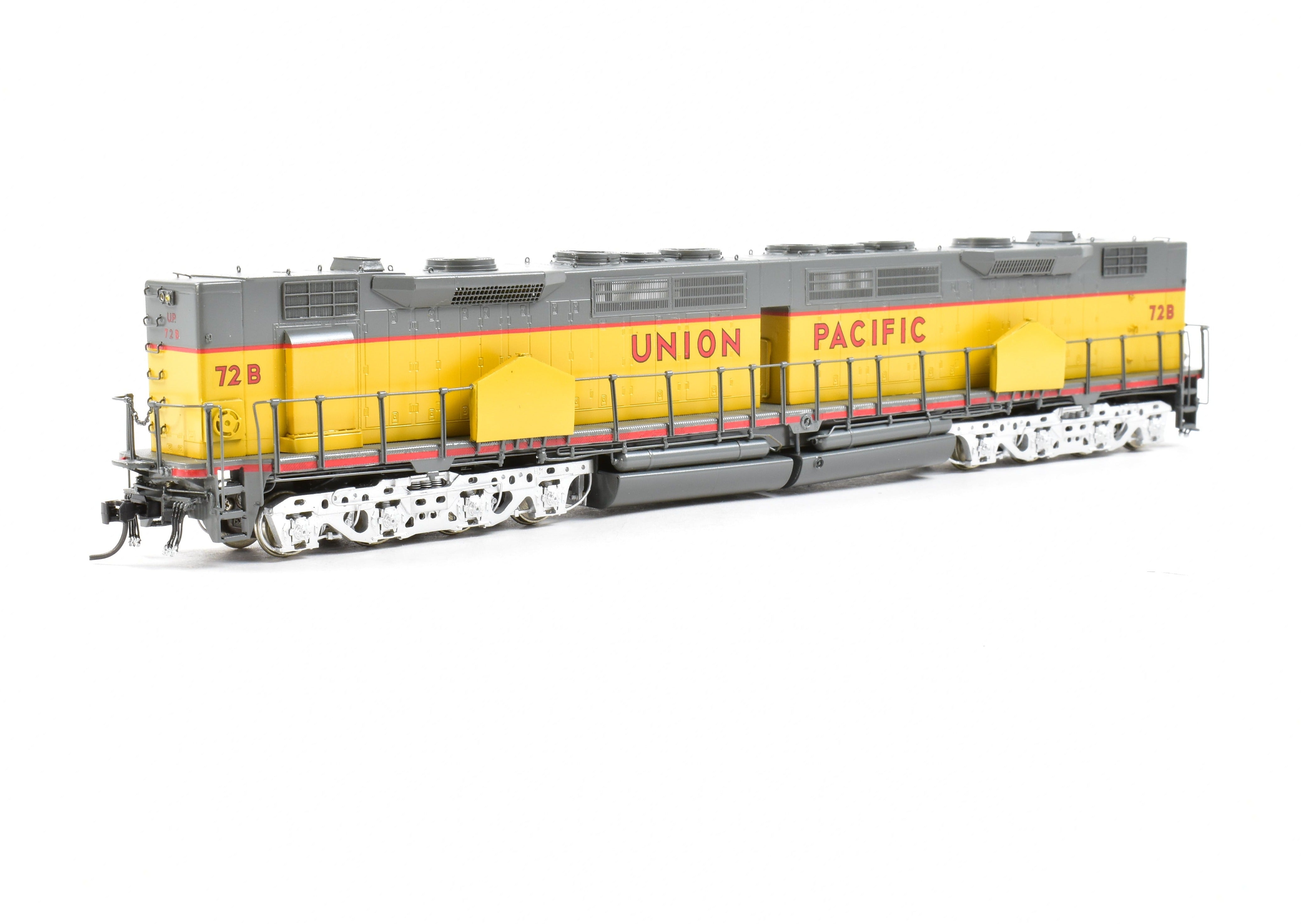 HO Scale Brass Locomotive - Overland Models, Inc. (OMI) Union Pacific (UP) Modernized DD35 B with Sand Boxes and Factory - Equivalent Custom Painting