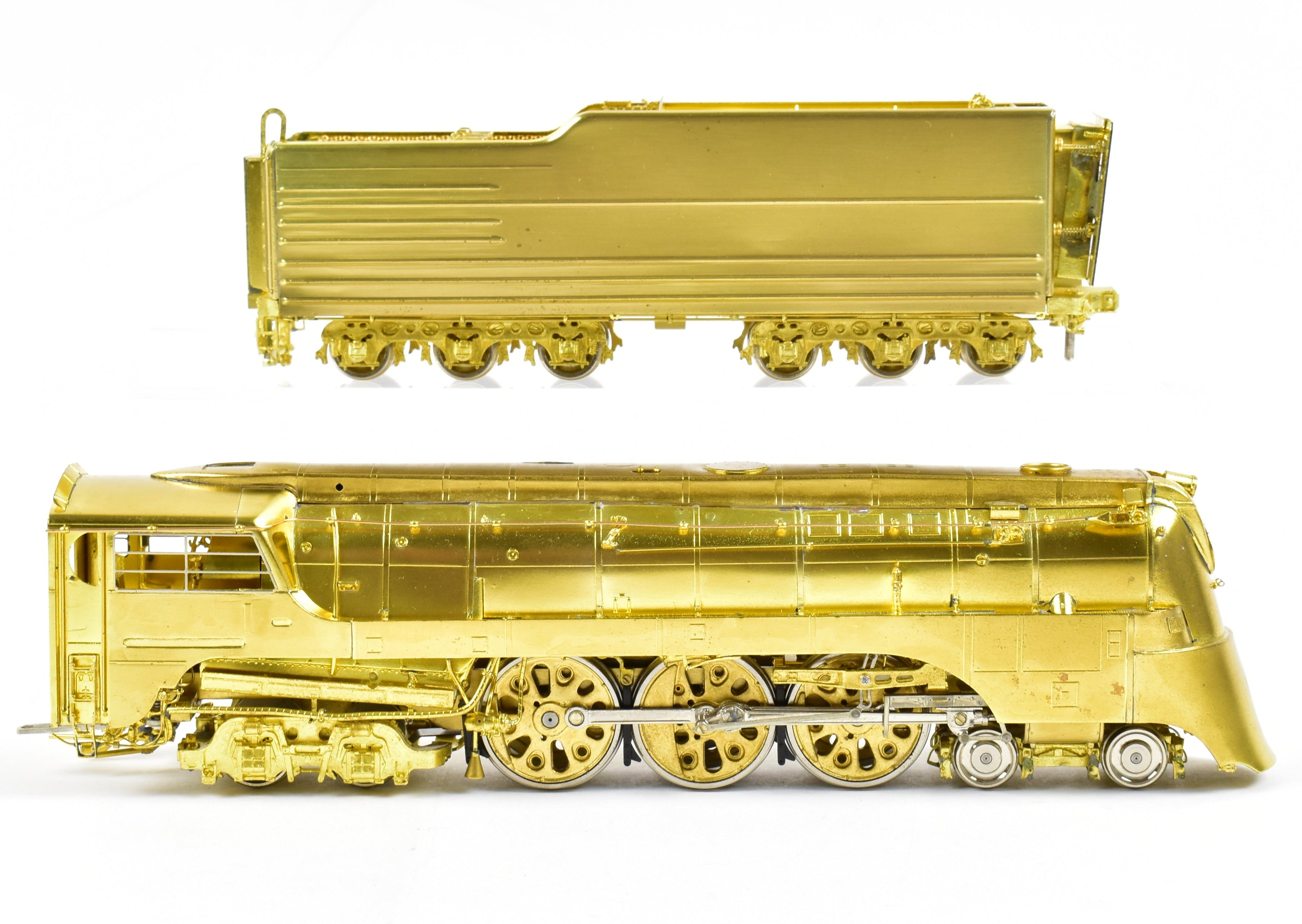 HO Scale Brass Model Train - Overland Models, Inc. MILW - Milwaukee Road F-7 4-6-4 Baltic Model in As-Is Condition