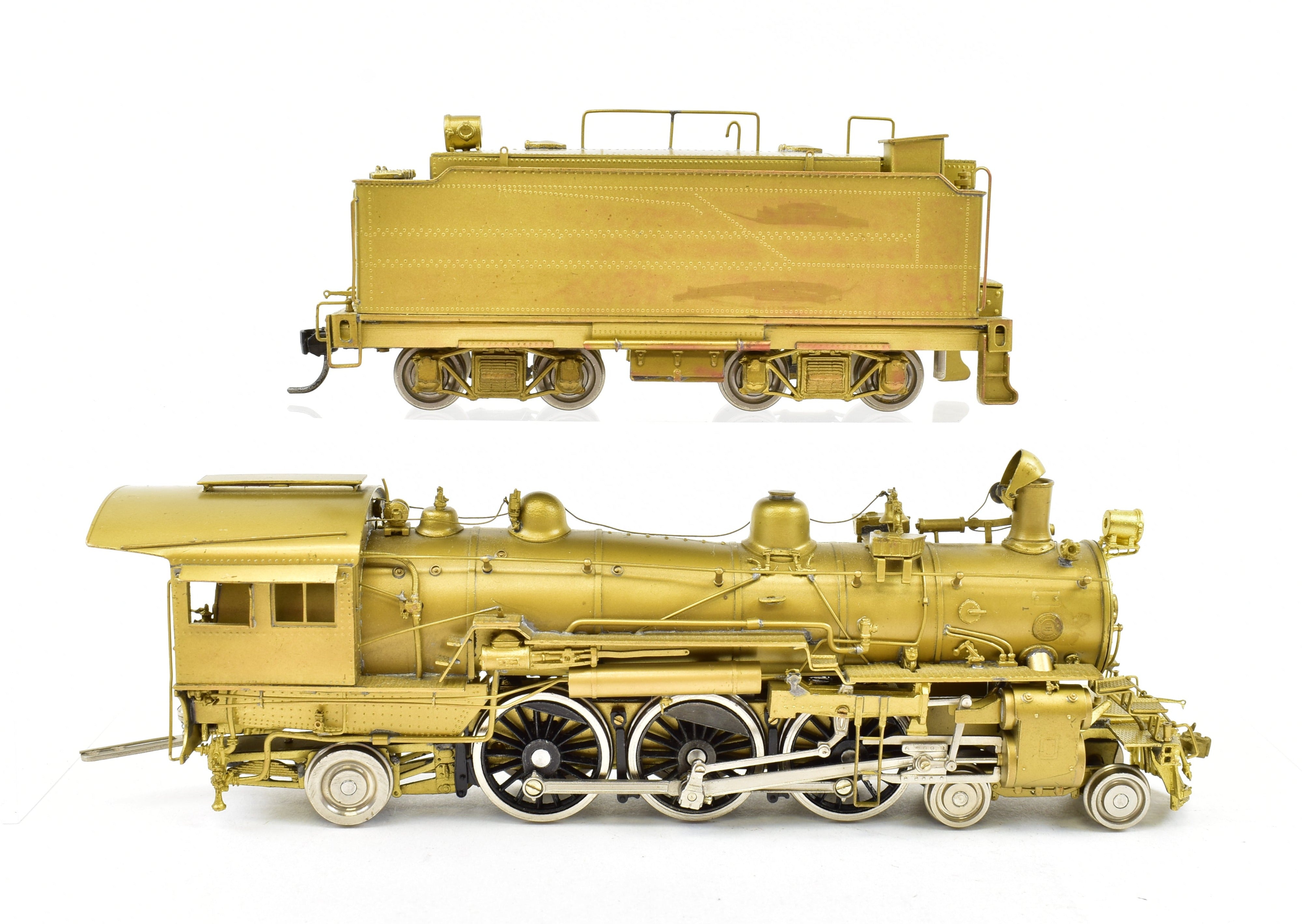 HO Scale Brass Key Imports ATSF - Santa Fe 1226 4-6-2 Pacific Model Train Engine