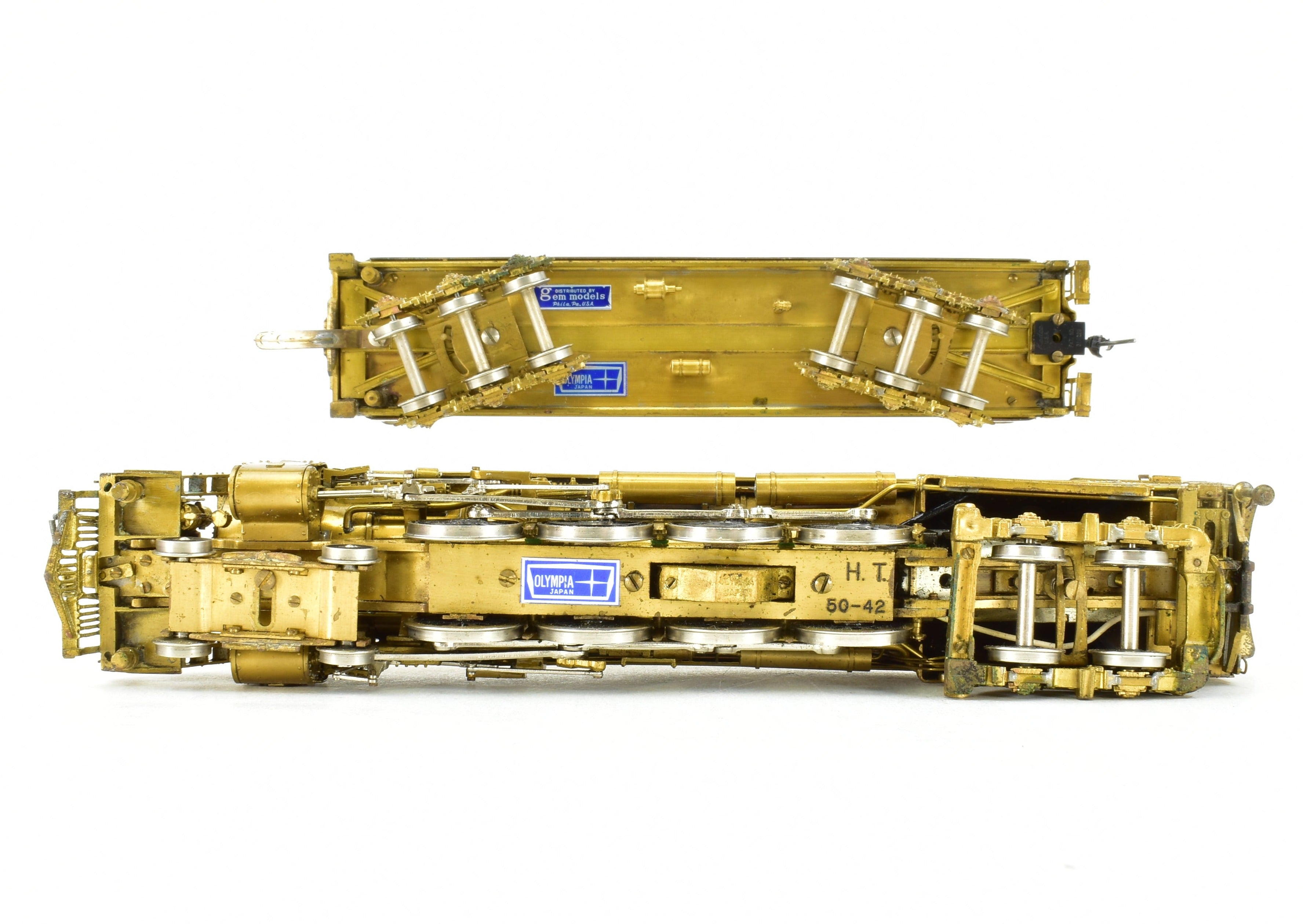 HO Scale Brass Model Railroad Gem Models Reading Class T - 1 4 - 8 - 4 Ruby Series Limited Edition Model 42 out of 50