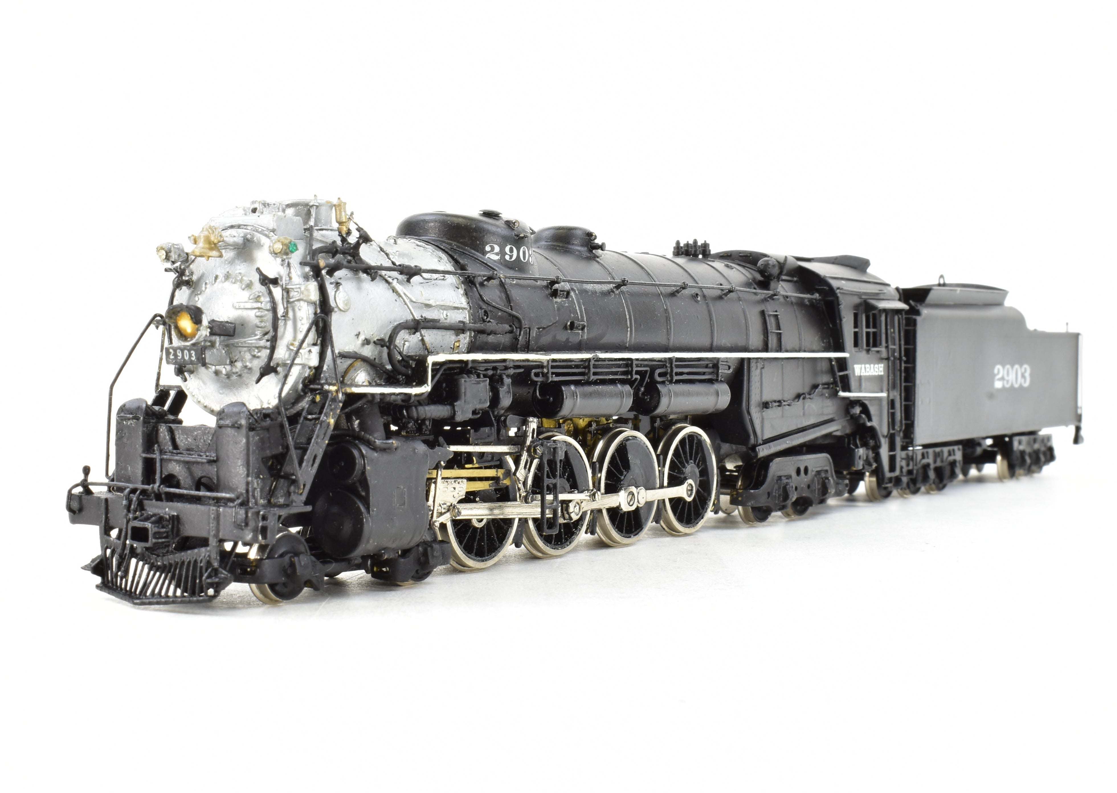 HO Brass Hallmark WAB - Wabash O - 1 Class 4 - 8 - 4 Custom Painted Locomotive #2903