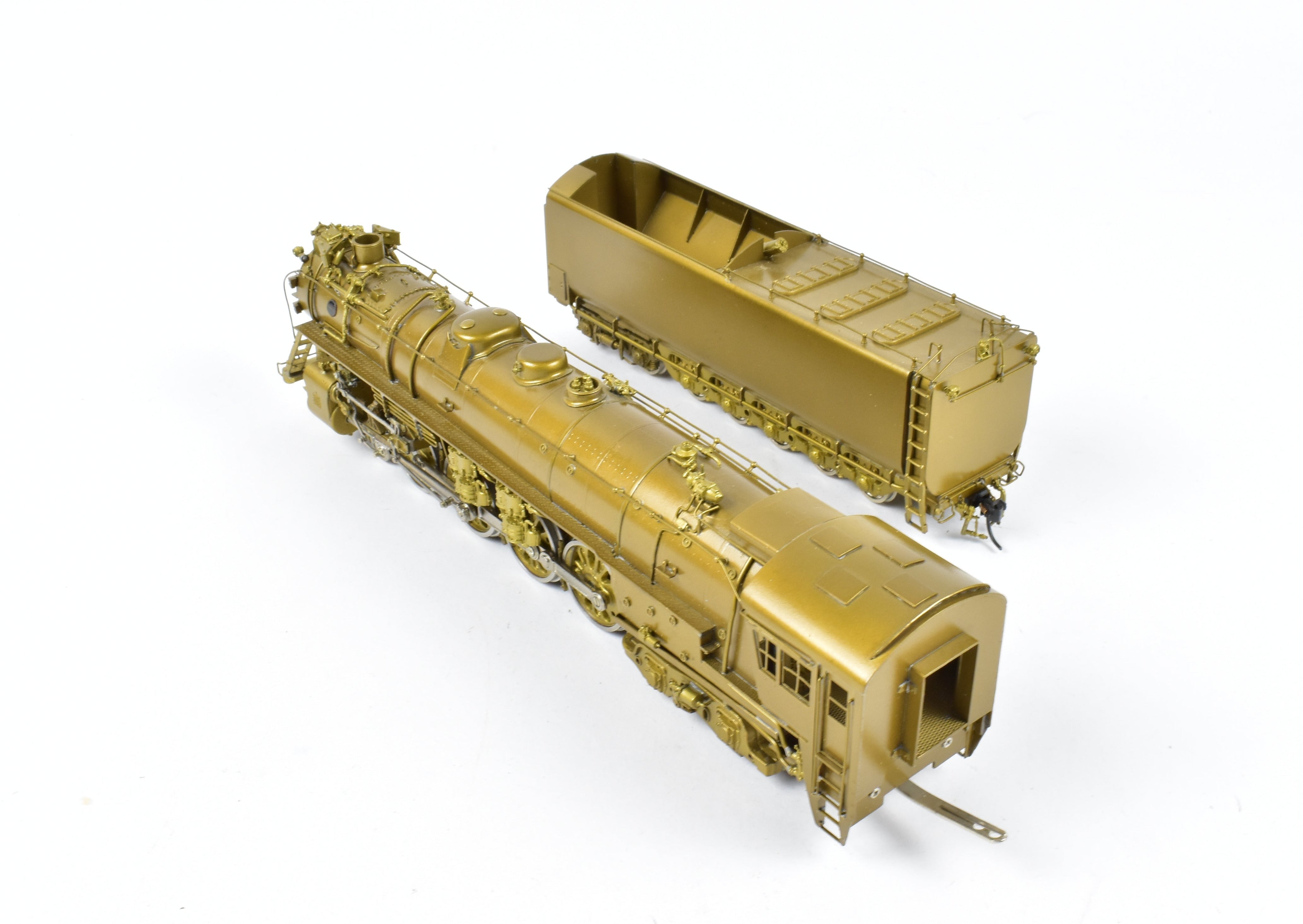 HO Scale Brass Model Train - Oriental Limited NP - Northern Pacific Class A - 5 4 - 8 - 4 Steam Locomotive