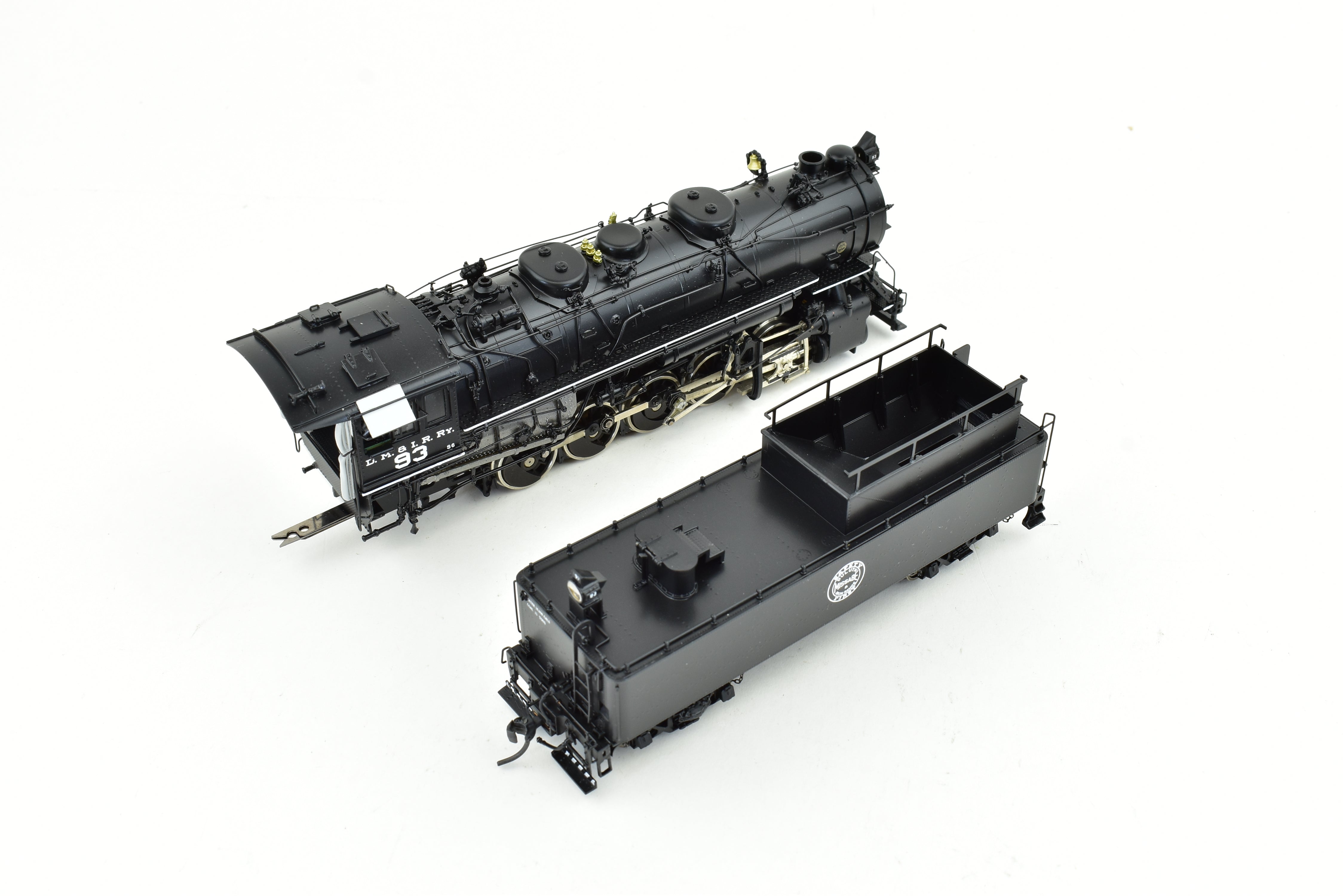 HO Scale Brass Model Train - Precision Scale Co. DM&IR S-6 0-10-0 Factory Painted Prototype #93