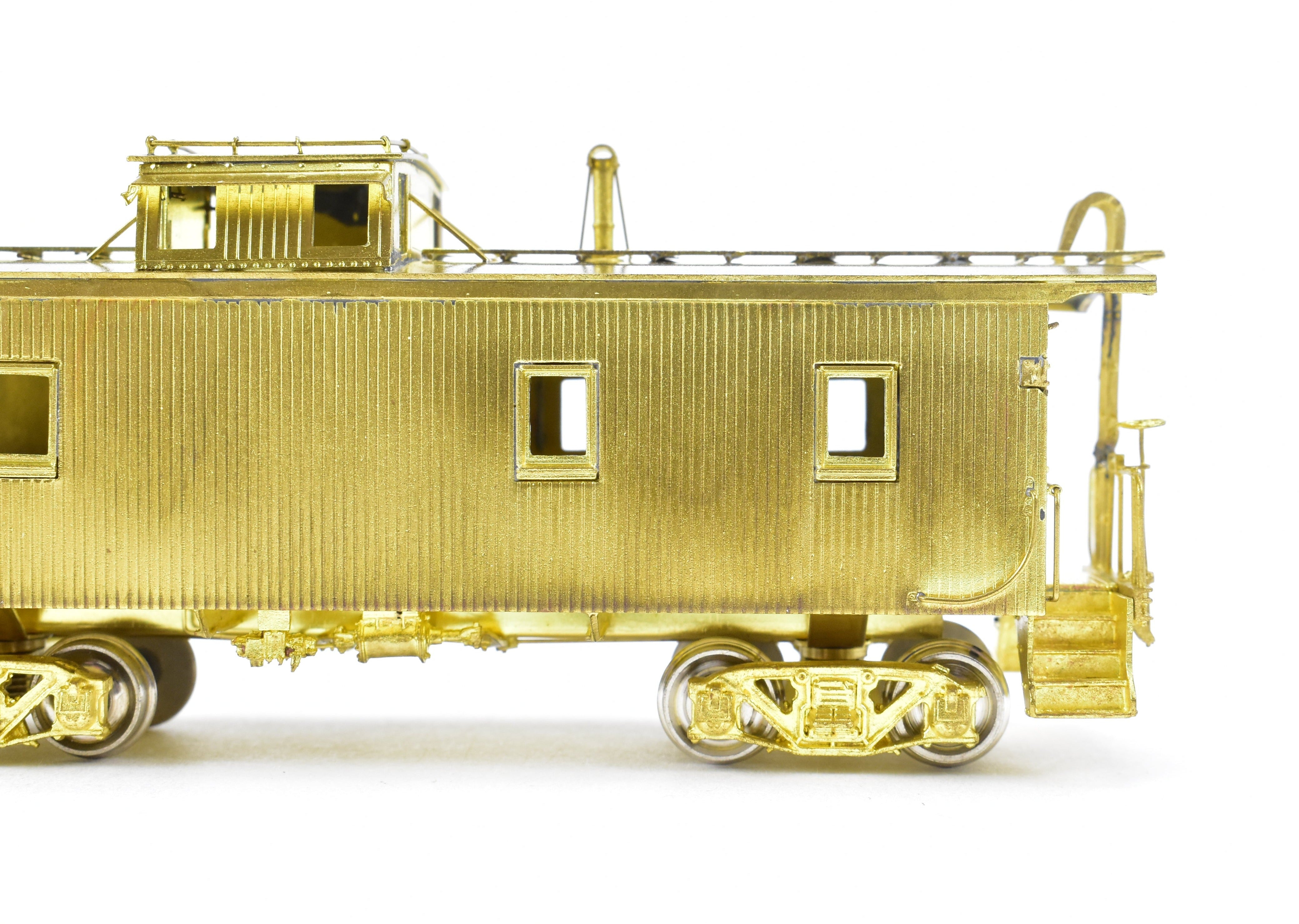 HO Brass OMI UP Union Pacific CA-1 Wood Caboose with Andrews Trucks, 1987 Run