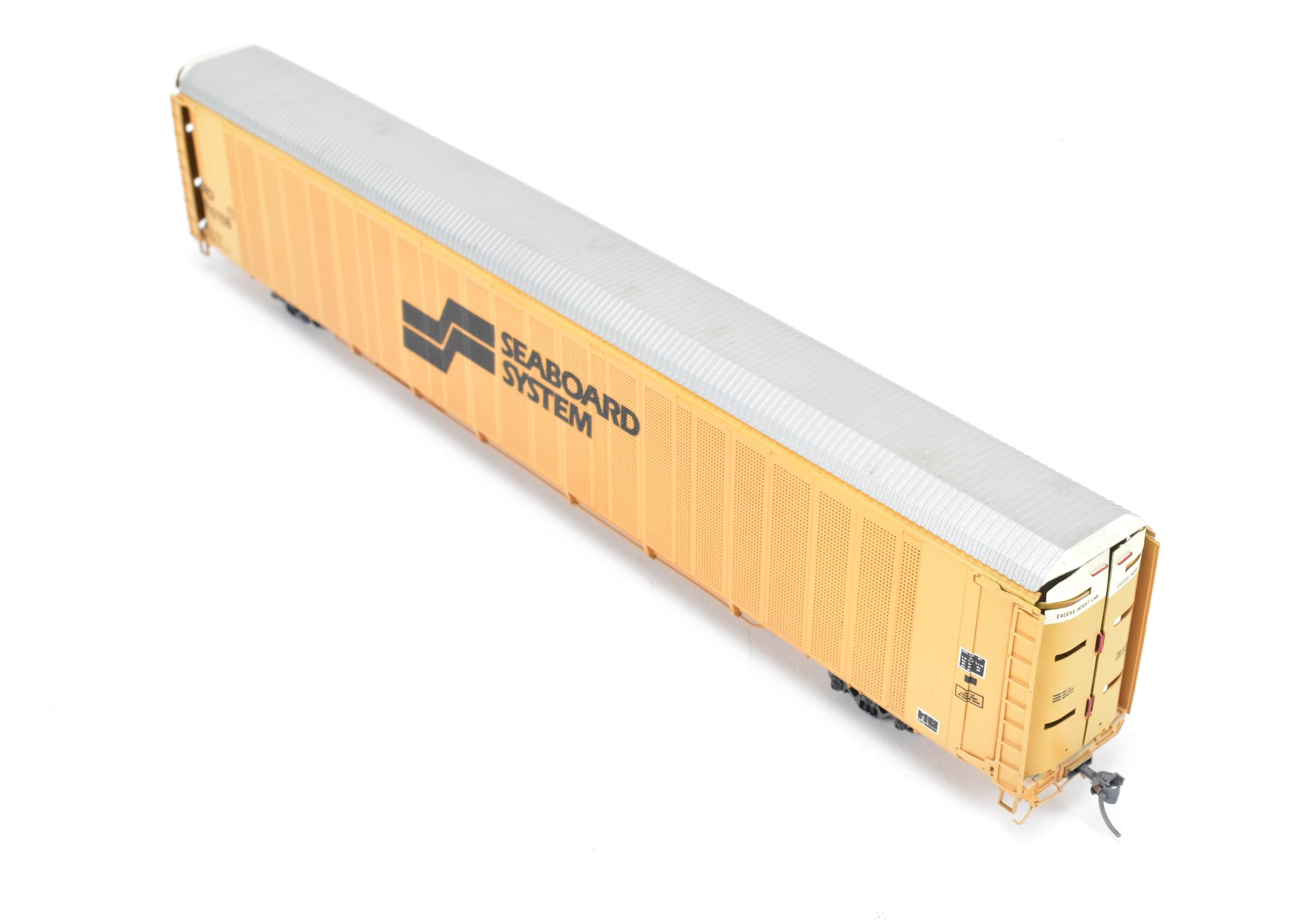 HO Brass OMI Overland Models Seaboard System Auto Rack No. 600108