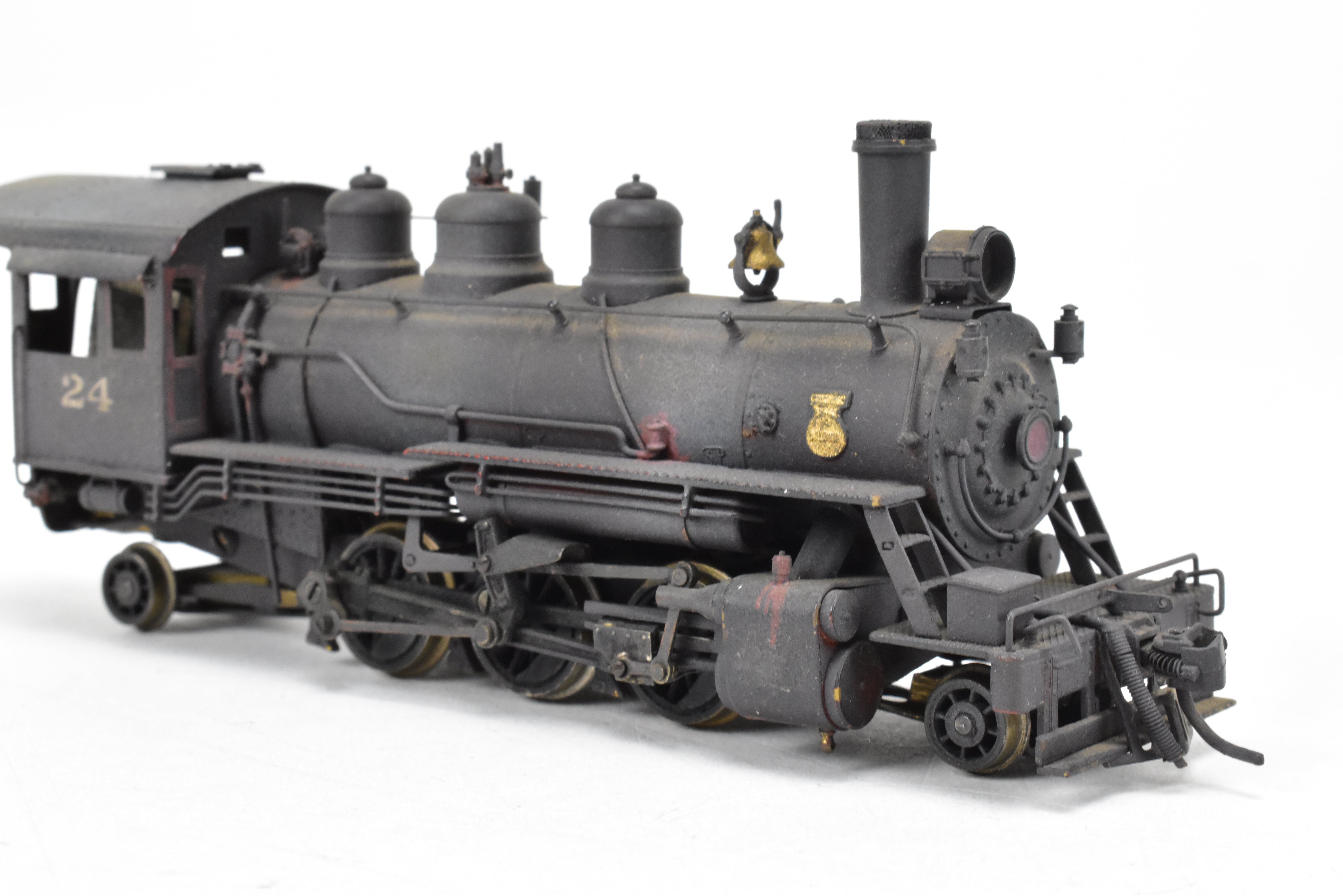 1969 HO Brass PFM - United Baldwin 2-6-2 #105 Custom Painted Locomotive