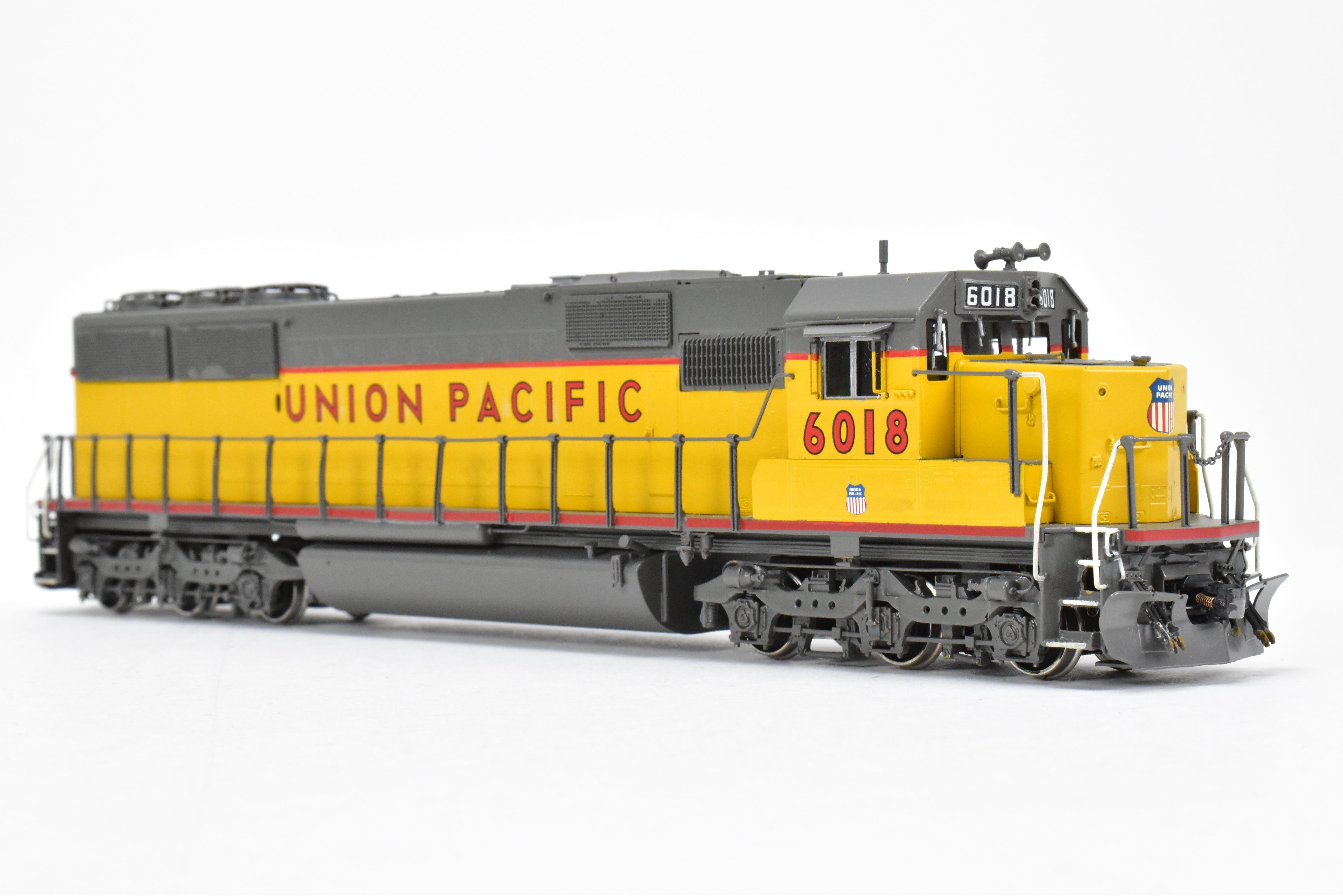 HO Scale Brass Union Pacific EMD SD60 Locomotive Model by Overland Models, Inc. Custom Painted as No. 6018