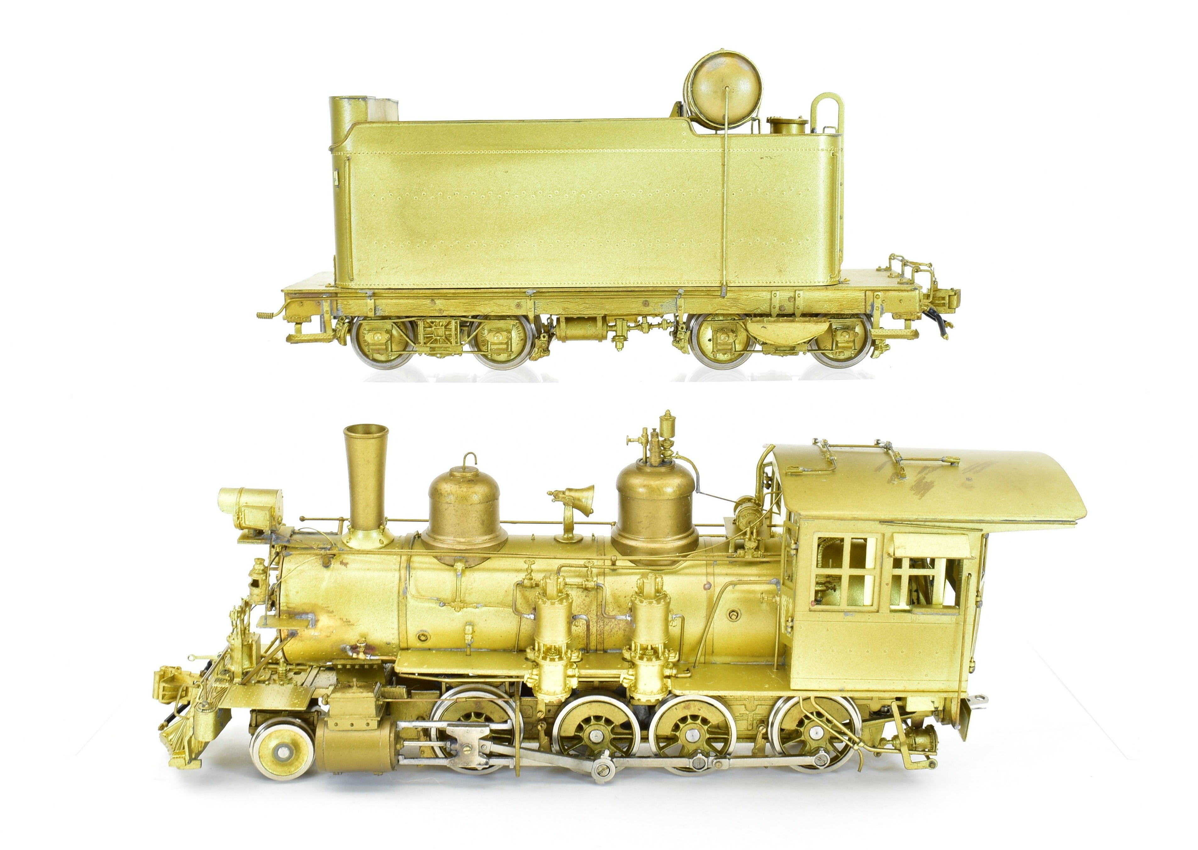 1978 On3 Brass Sunset Models D&RGW C-16 #268 2-8-0 Steam Locomotive AS-IS