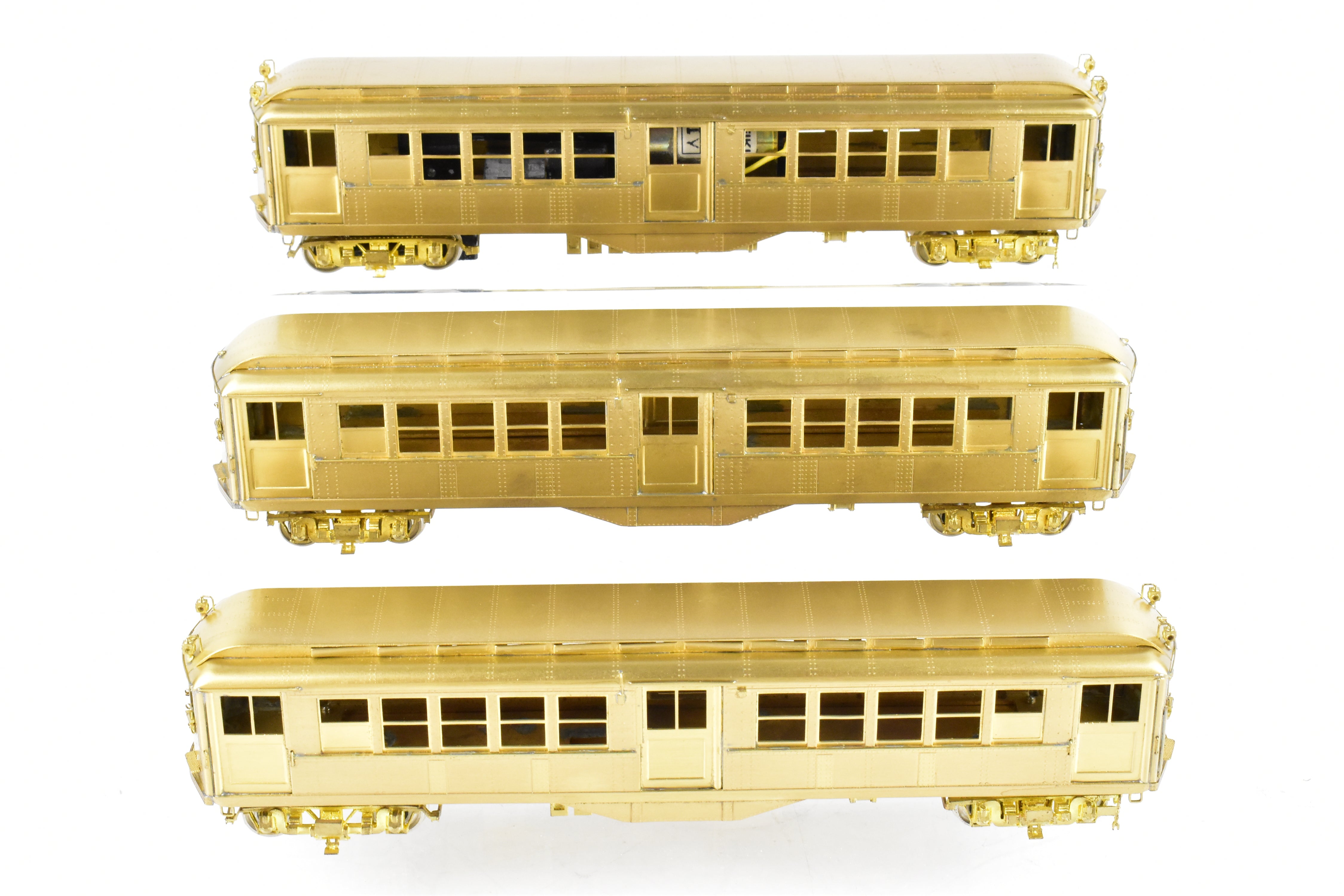 HO Scale Brass IRT New York City Subway 3 - Car Set by WP Car Corp.