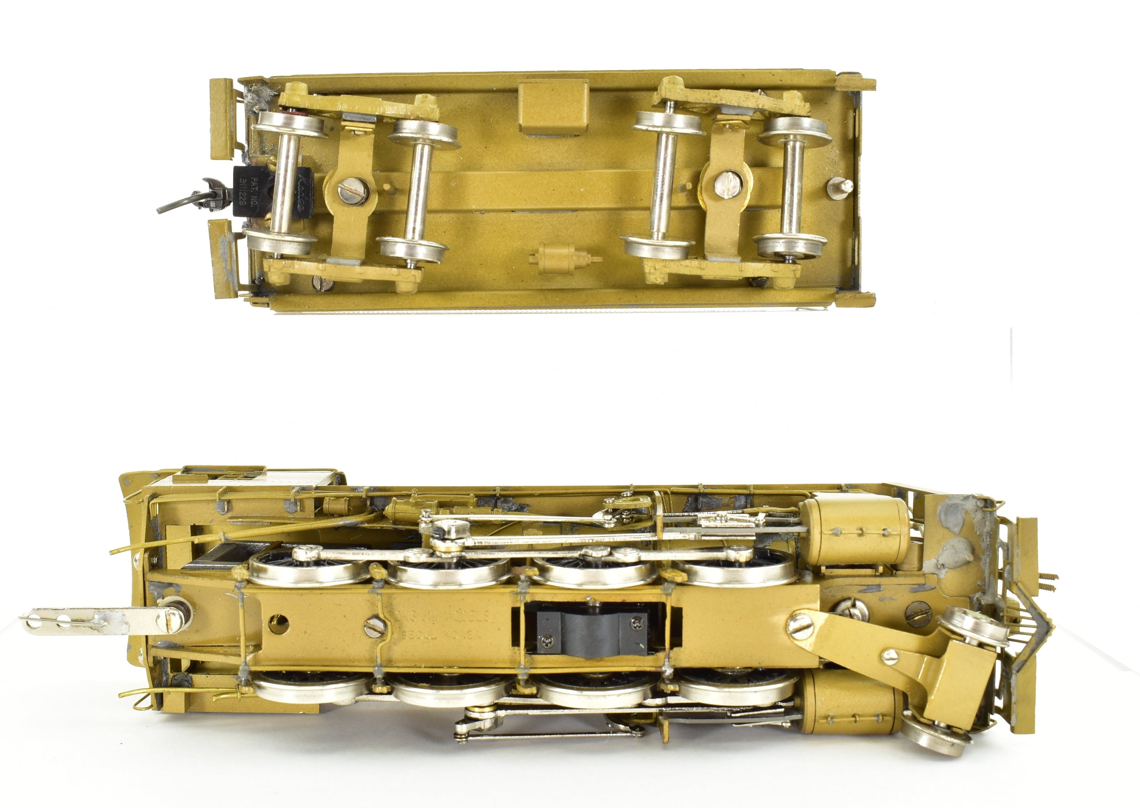 HO Scale Brass Hallmark Models MP - Missouri Pacific 2-8-0 Steam Locomotive Model with New Northwest Short Line (NWSL) Gearbox Upgrade