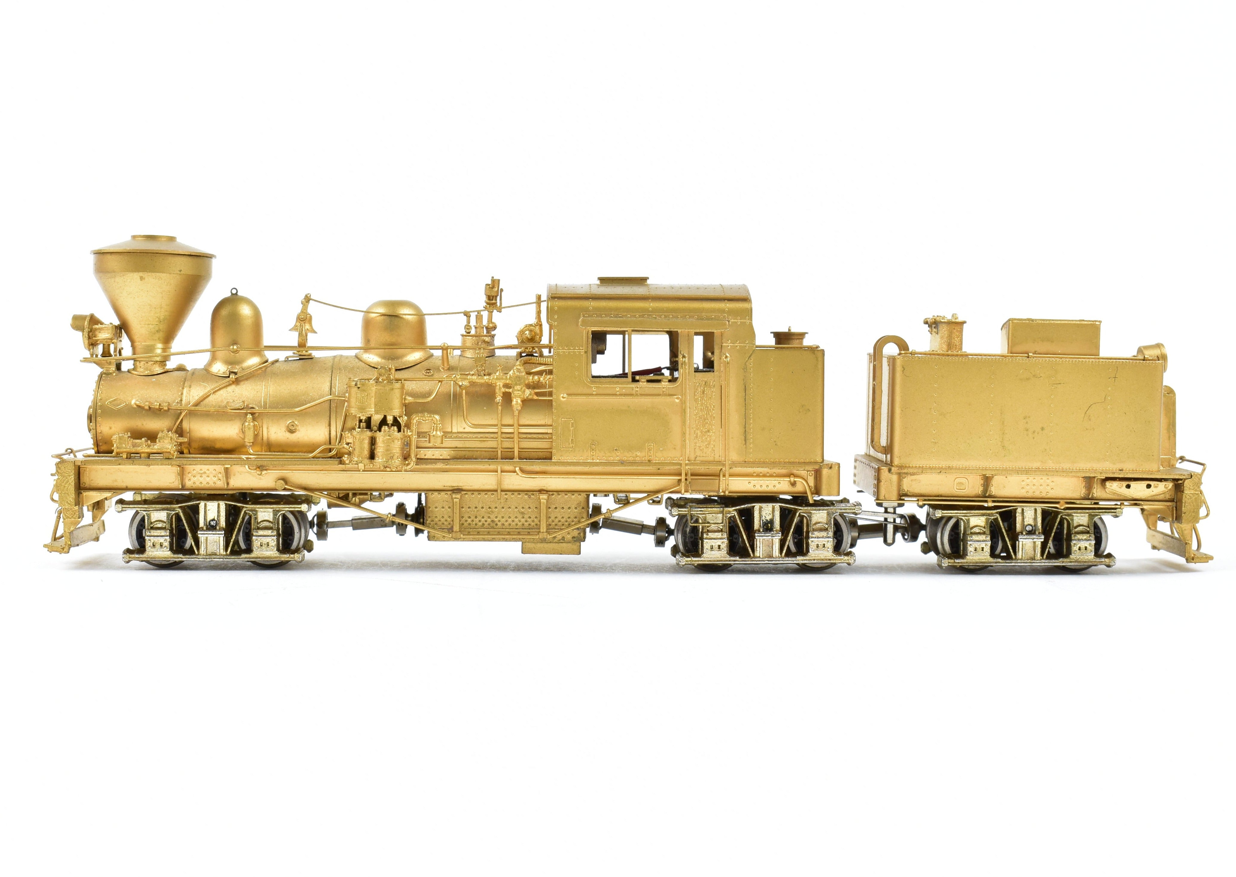 HOn3 Brass Precision Scale Co. Westside Lumber Co. 3-Truck Shay #10 Model