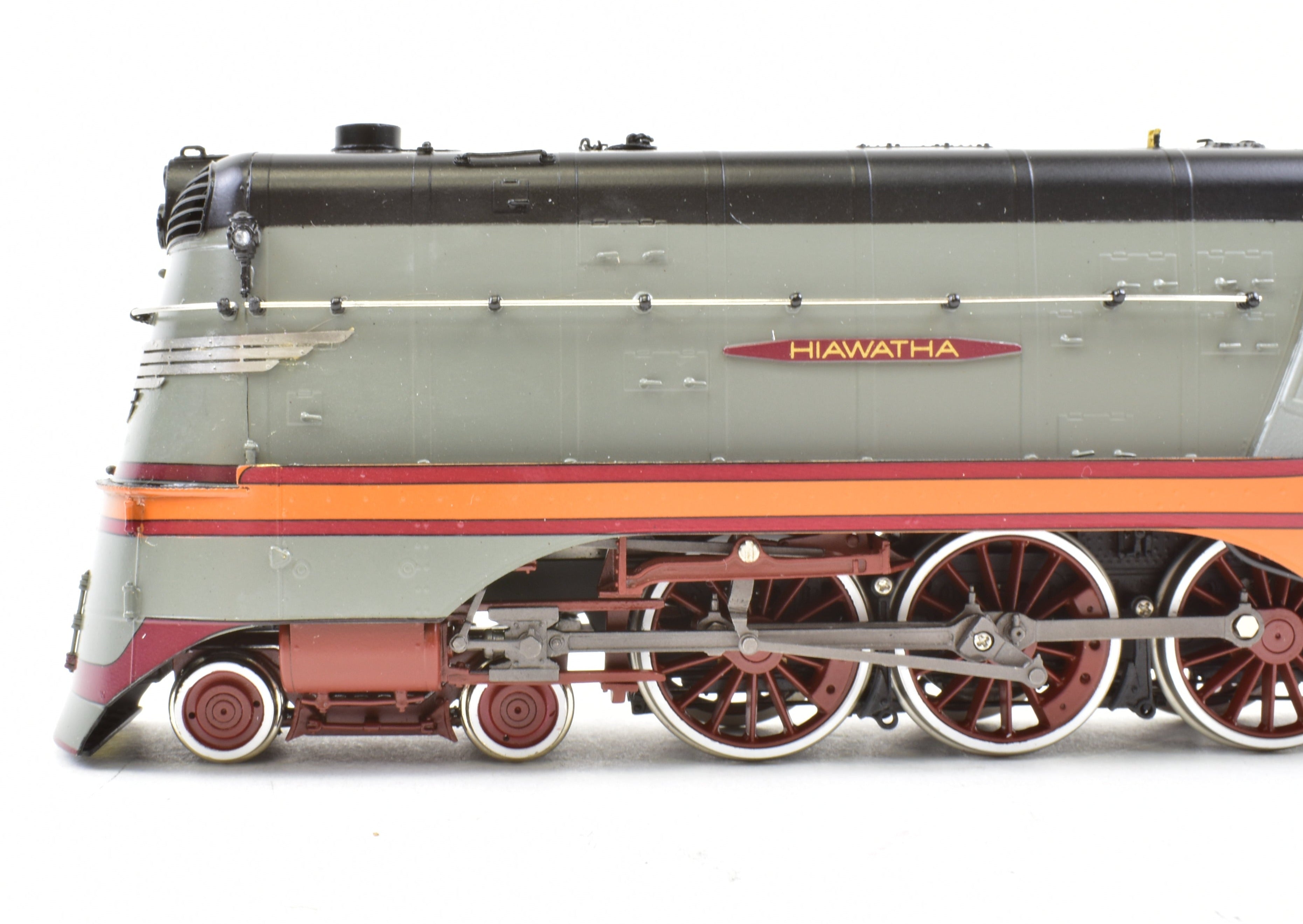 HO Scale Brass Precision Scale Co. Milwaukee Road 4-6-0 G-6PS Cut Skirt FP #11 Model
