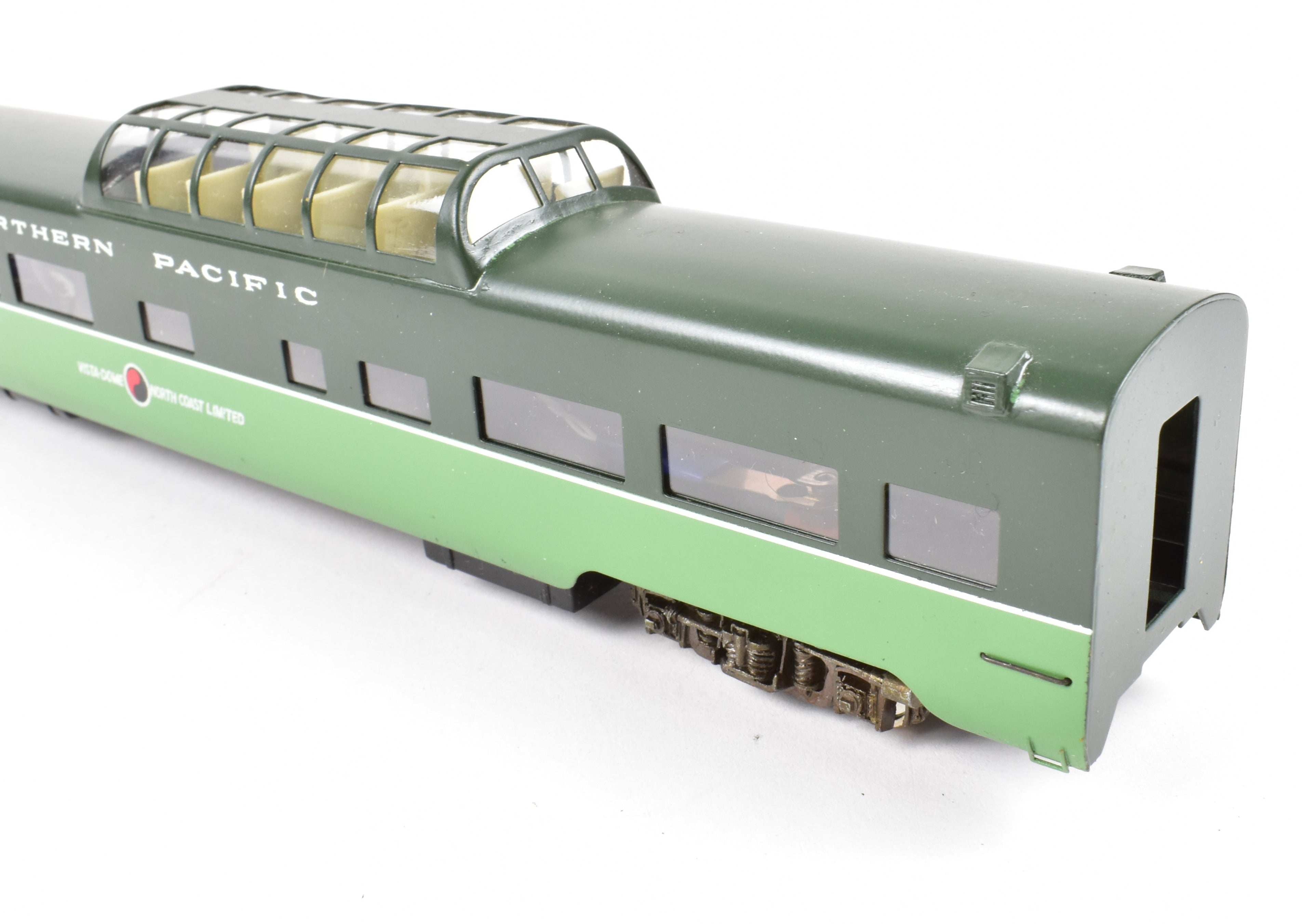HO Scale Brass Balboa Northern Pacific 5-Car Passenger Train Set with Factory Painting