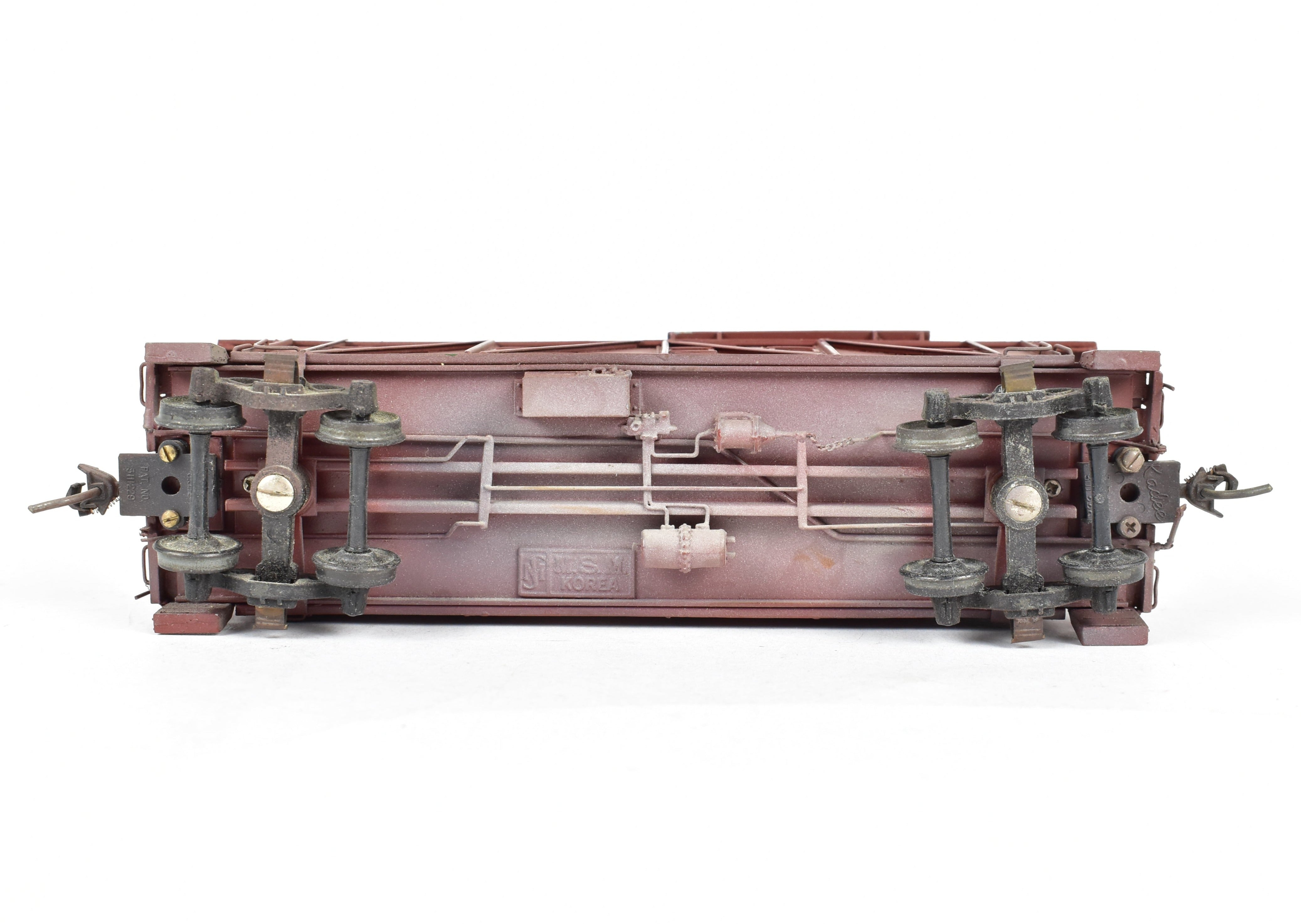 HO Scale Brass OMI - Overland Models, Inc. Custom Painted CRI&P - Rock Island Wood Caboose Model #17719