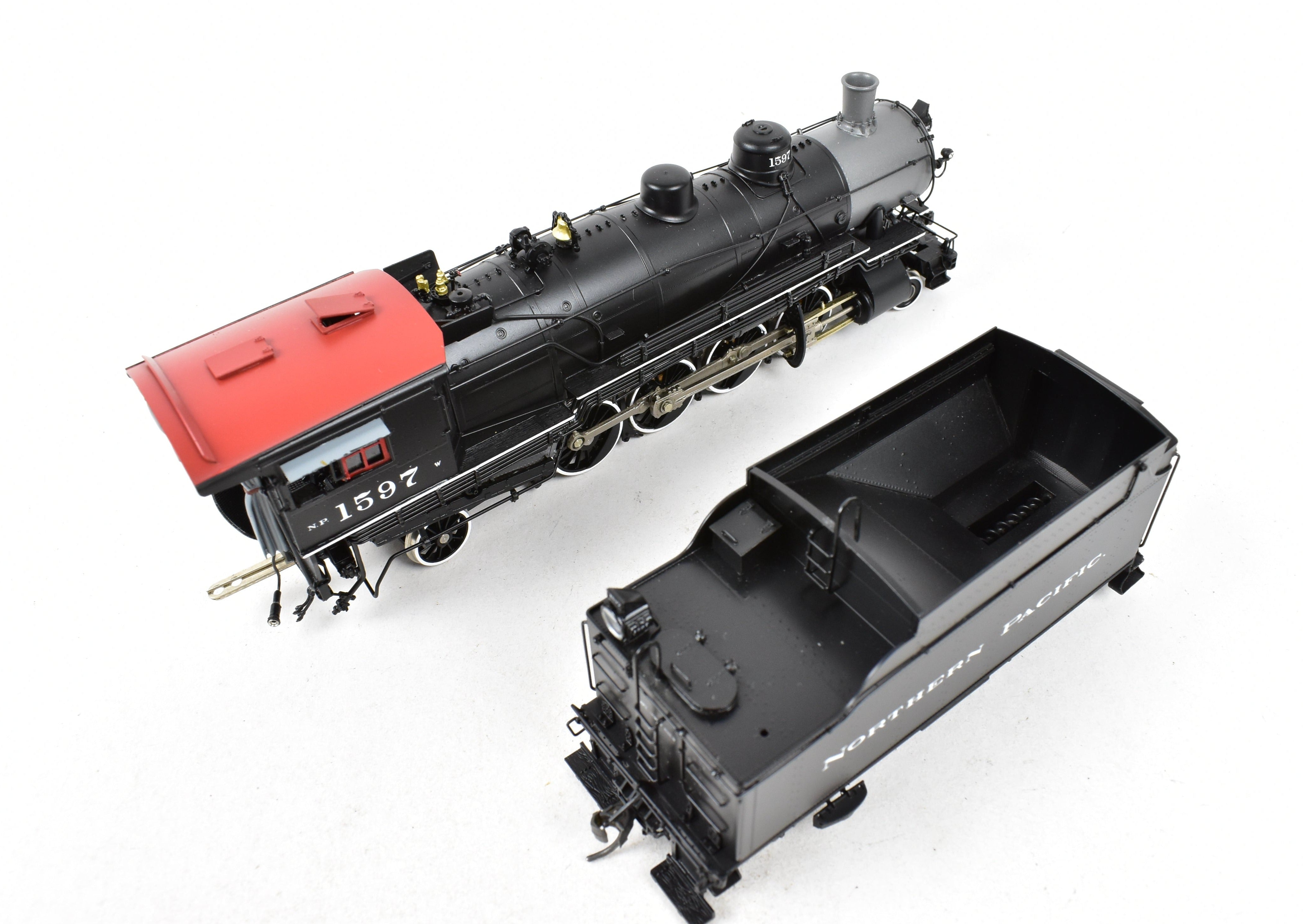HO Scale Brass W&R Enterprises NP Northern Pacific Class W 2-8-2 Ver 1A Factory Painted #1597