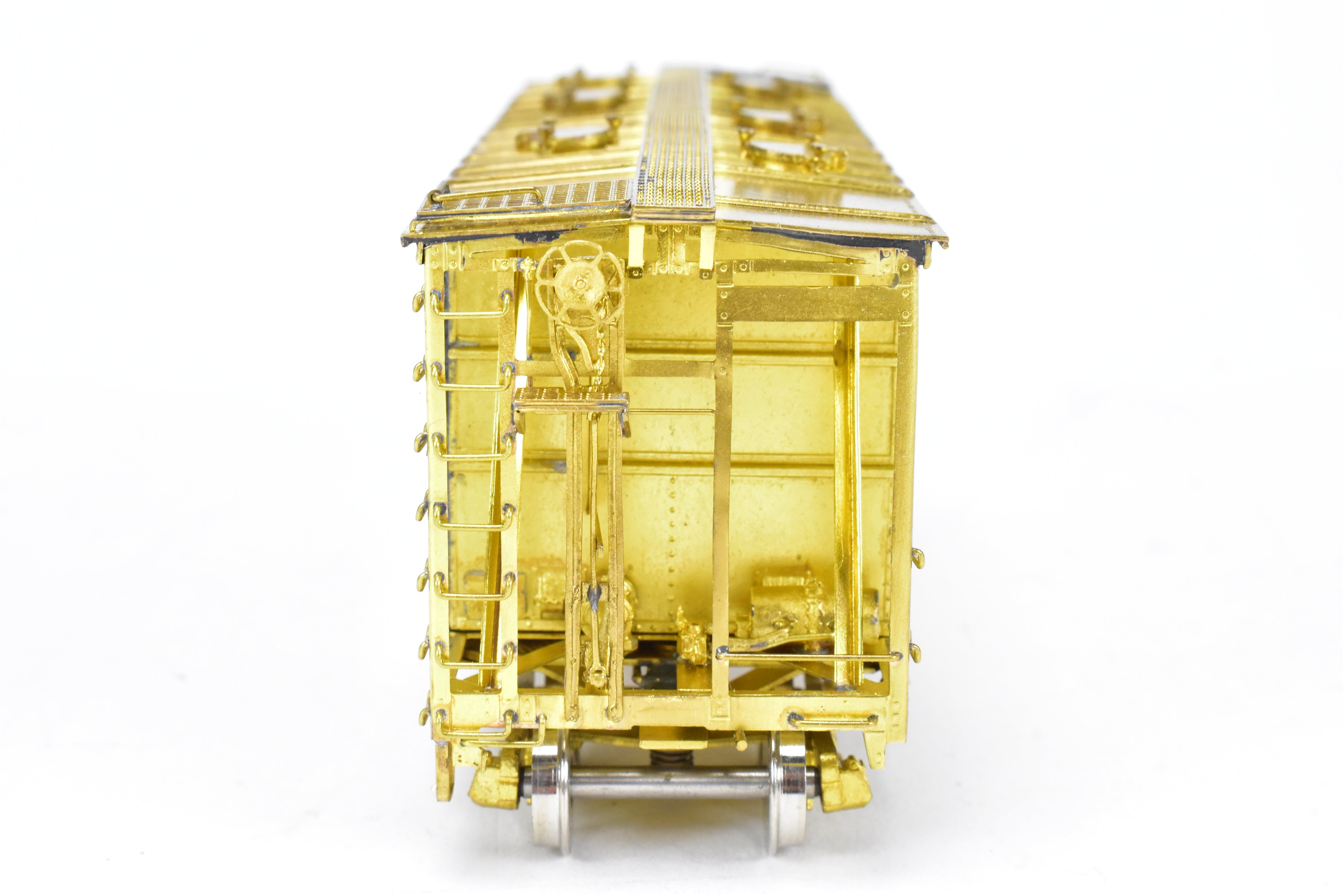 HO Scale Brass Airslide Covered Hopper Models by Overland Models, Inc. for Various Railroad Roads