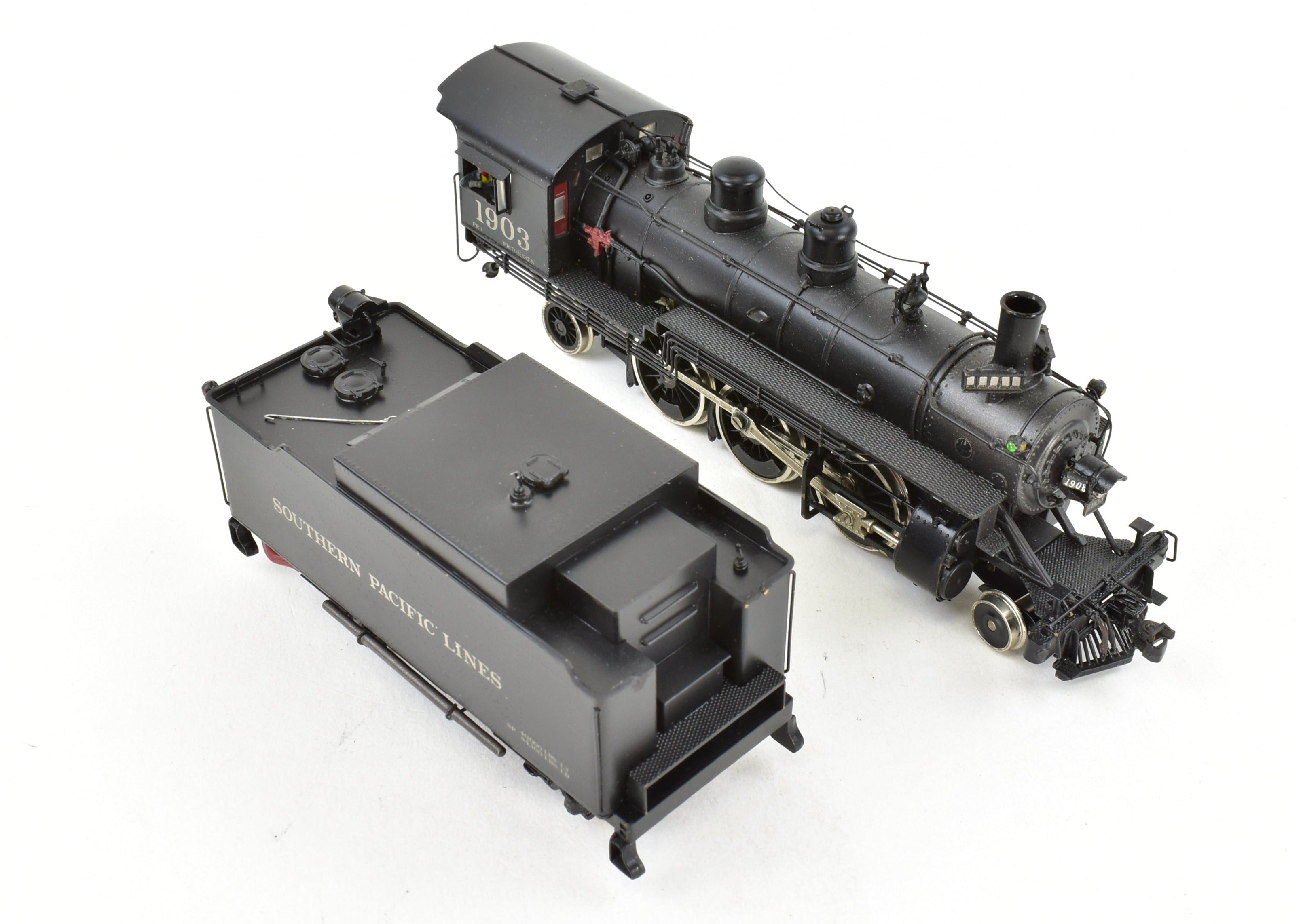 HO Scale Brass Model Train by Westside Model Co. - Southern Pacific Class PR - 1 2 - 6 - 2 Prairie Locomotive with Custom Painting