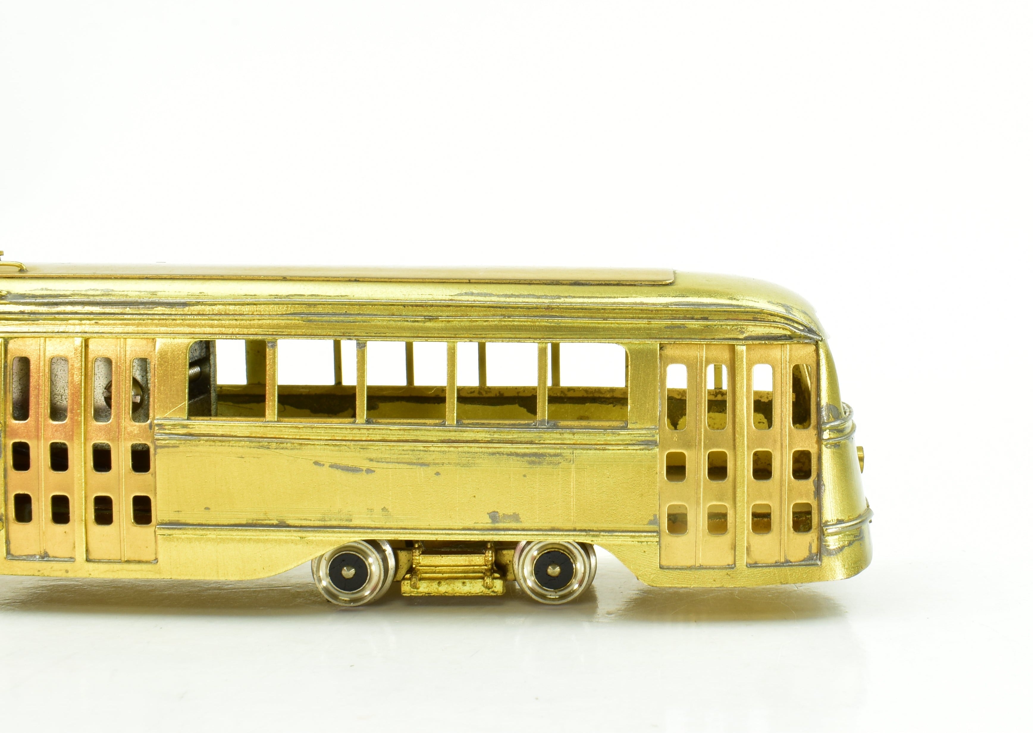 HO Scale Brass Los Angeles Railway Type P - 2 PCC Streetcar by S. Soho & Co.