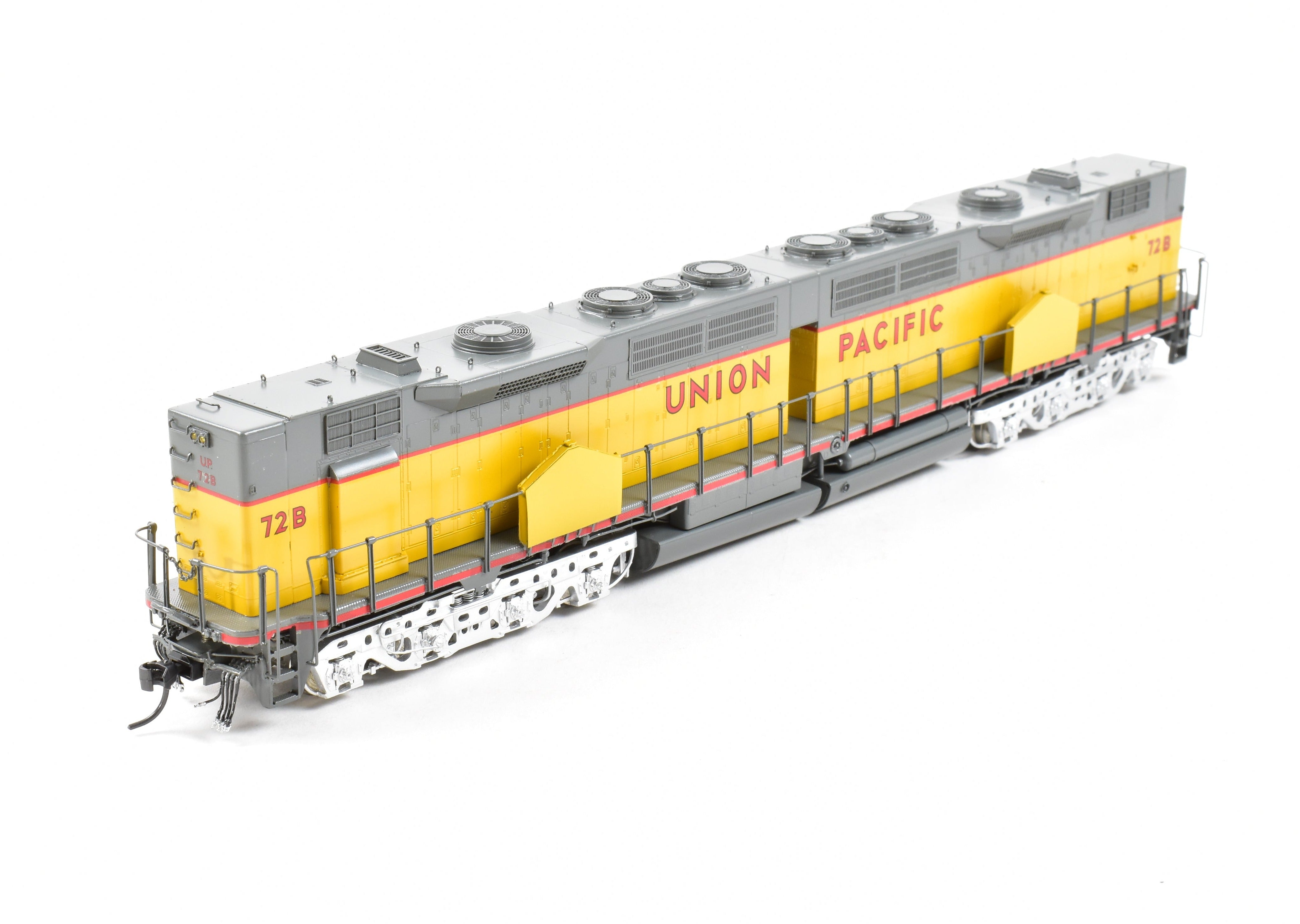 HO Scale Brass Locomotive - Overland Models, Inc. (OMI) Union Pacific (UP) Modernized DD35 B with Sand Boxes and Factory - Equivalent Custom Painting