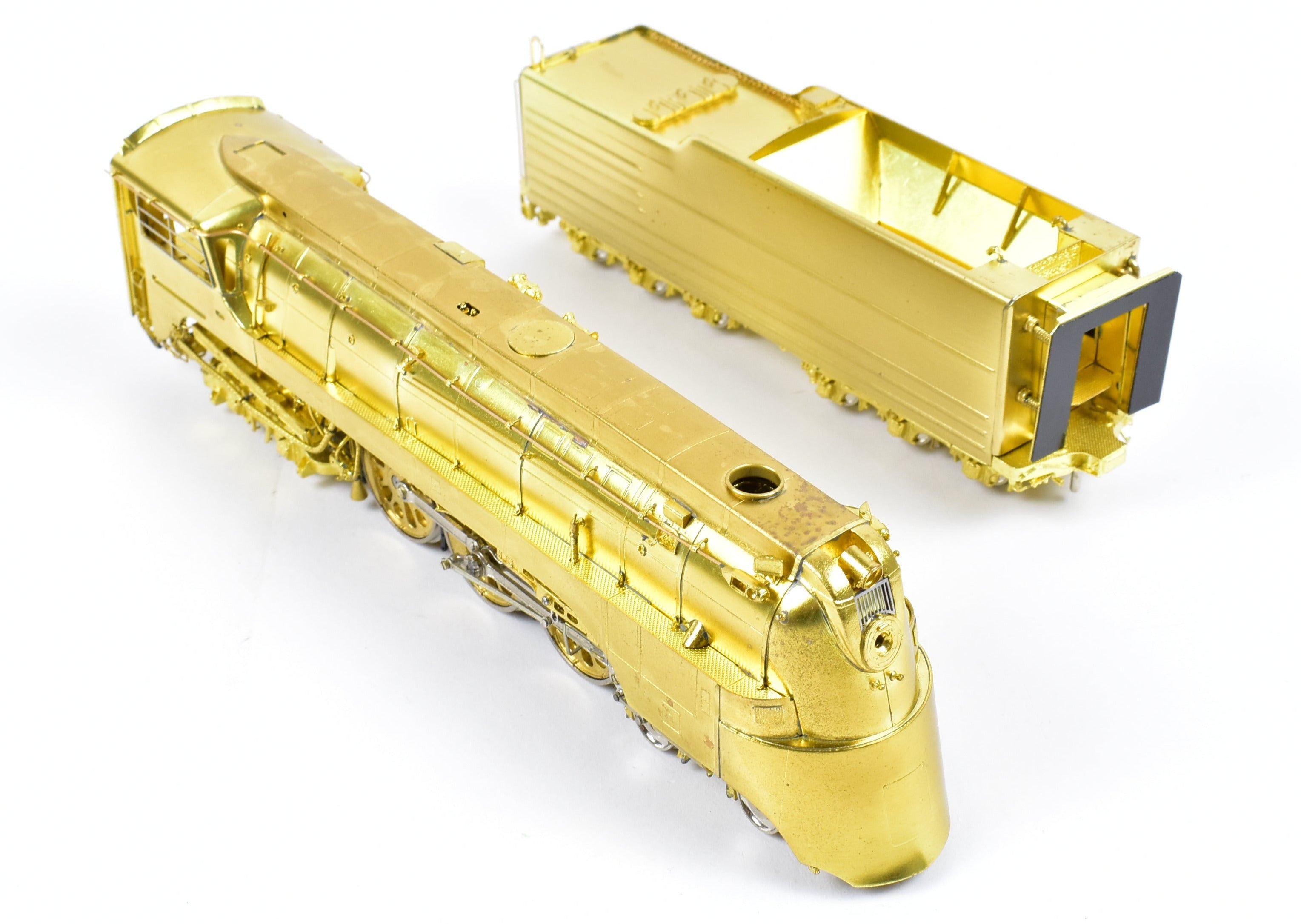 HO Scale Brass Model Train - Overland Models, Inc. MILW - Milwaukee Road F-7 4-6-4 Baltic Model in As-Is Condition