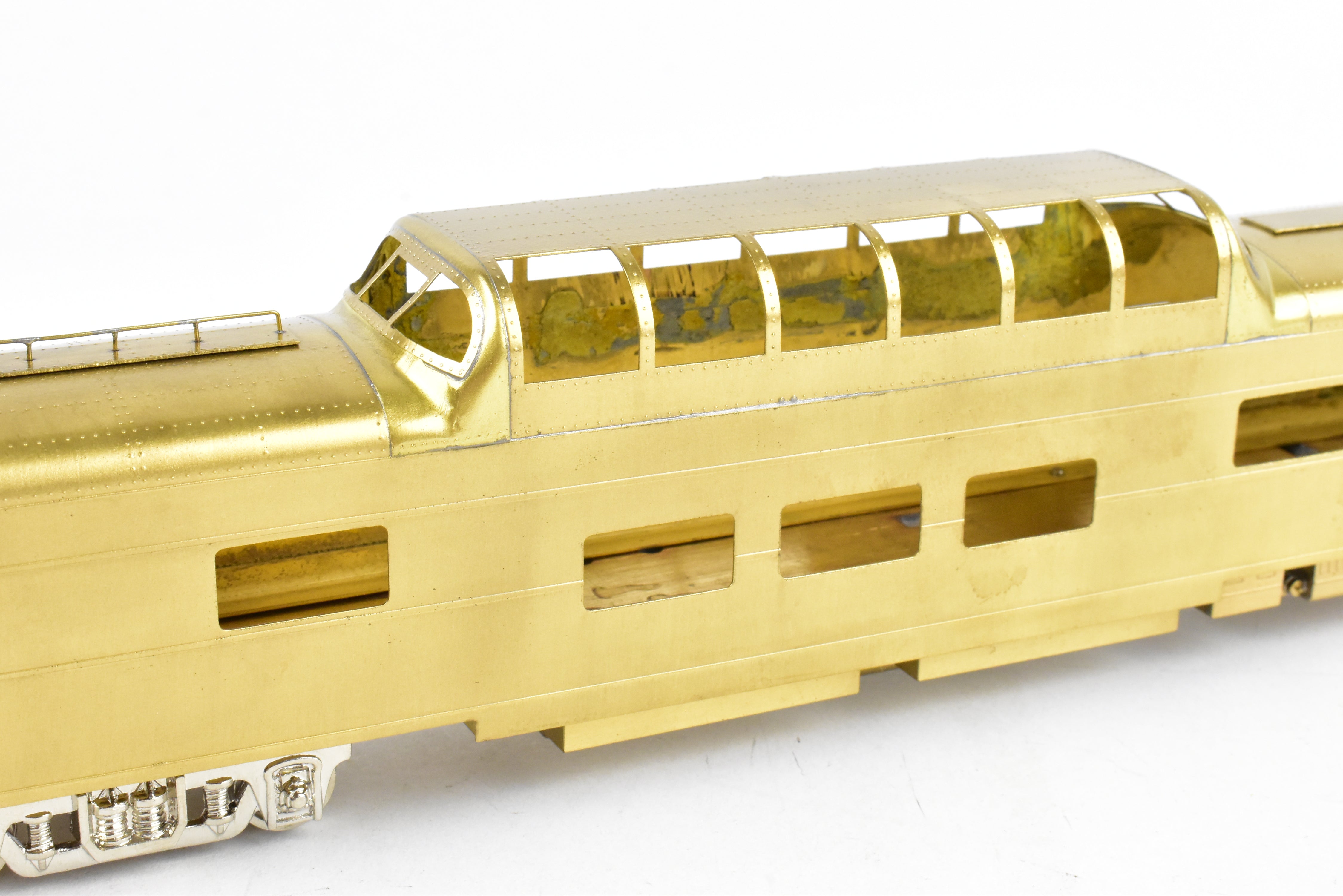 HO Brass The Original Whistle Stop UP - Union Pacific #9000 Mint Mid-Train Dome-Lounge