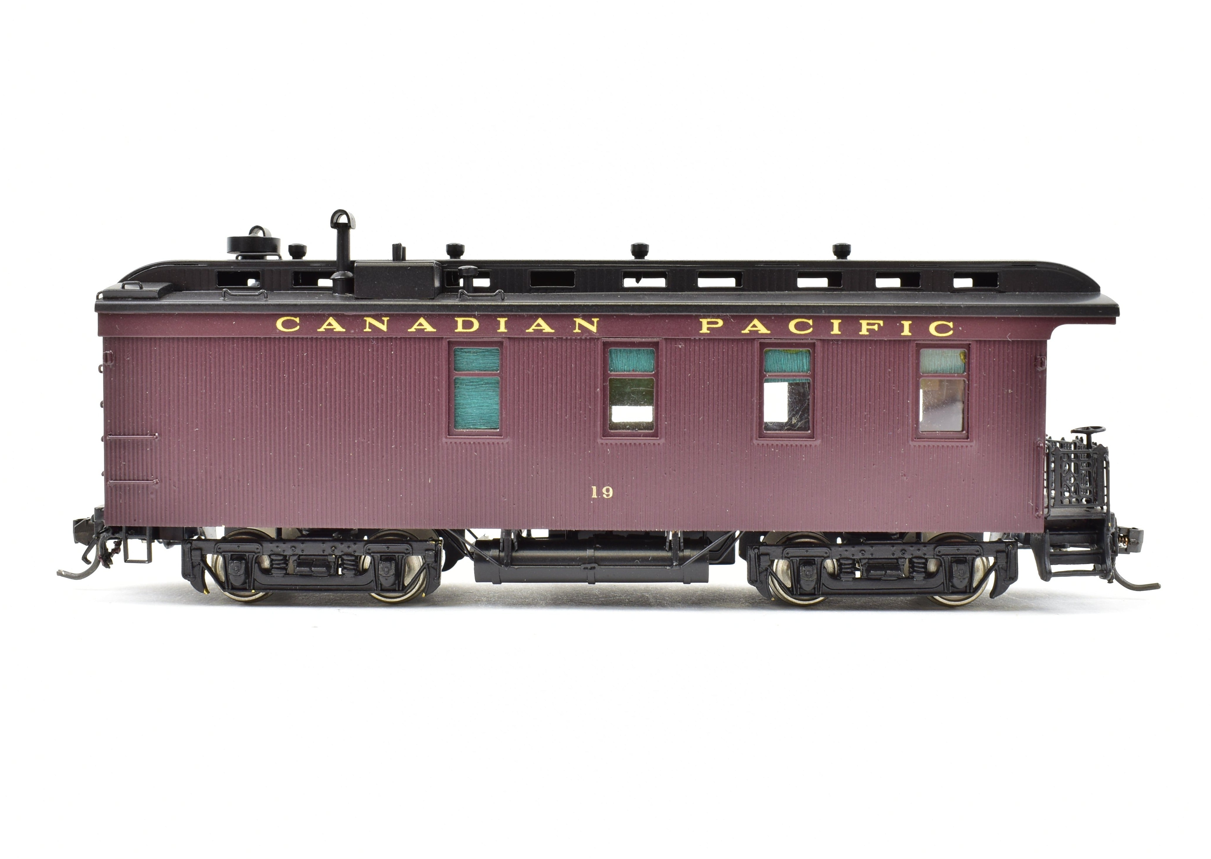 HO Scale Brass Van Hobbies Pro - Painted 35 Ft. Canadian Pacific Railway Business Car
