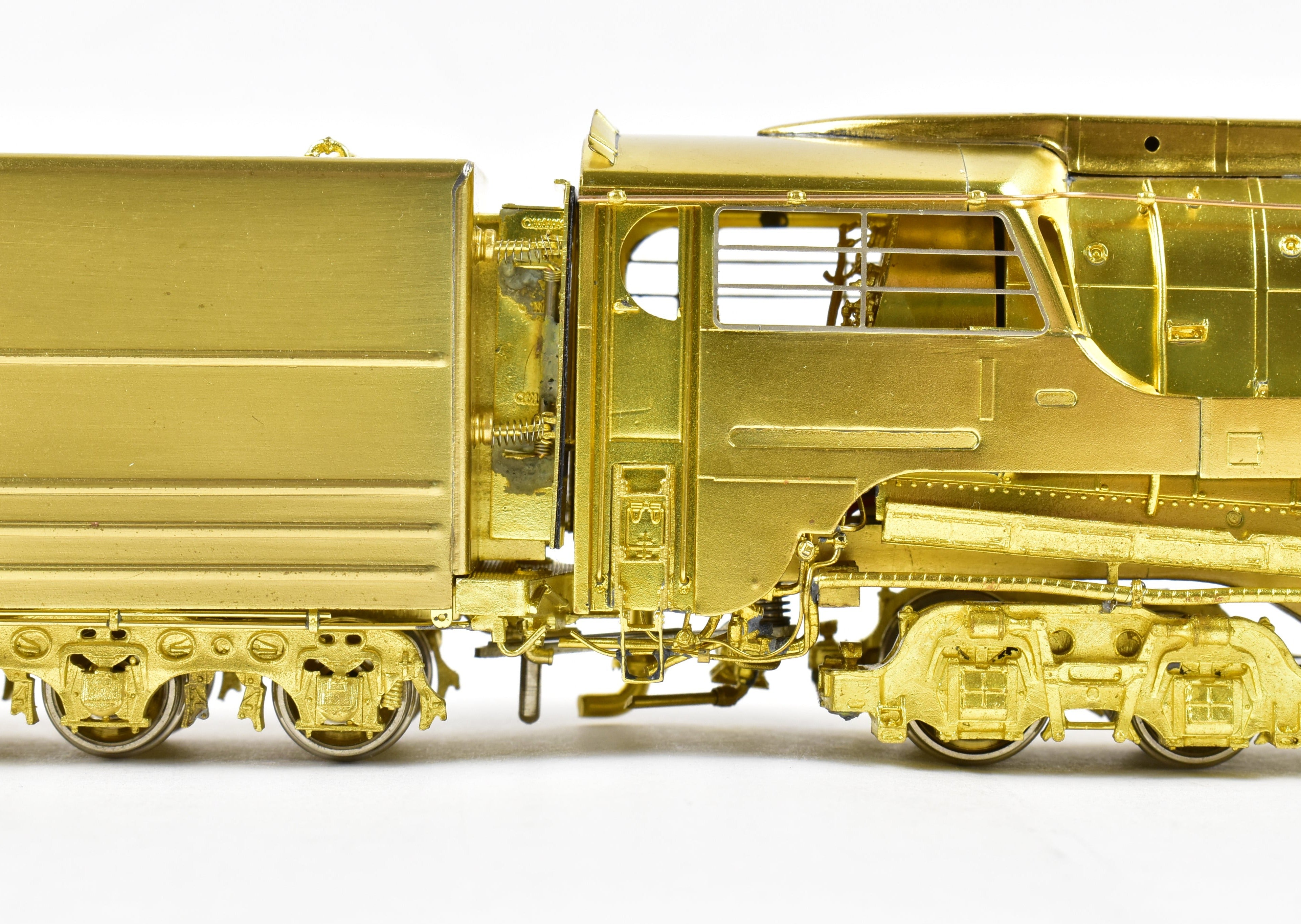 HO Scale Brass Model Train - Overland Models, Inc. MILW - Milwaukee Road F-7 4-6-4 Baltic Model in As-Is Condition