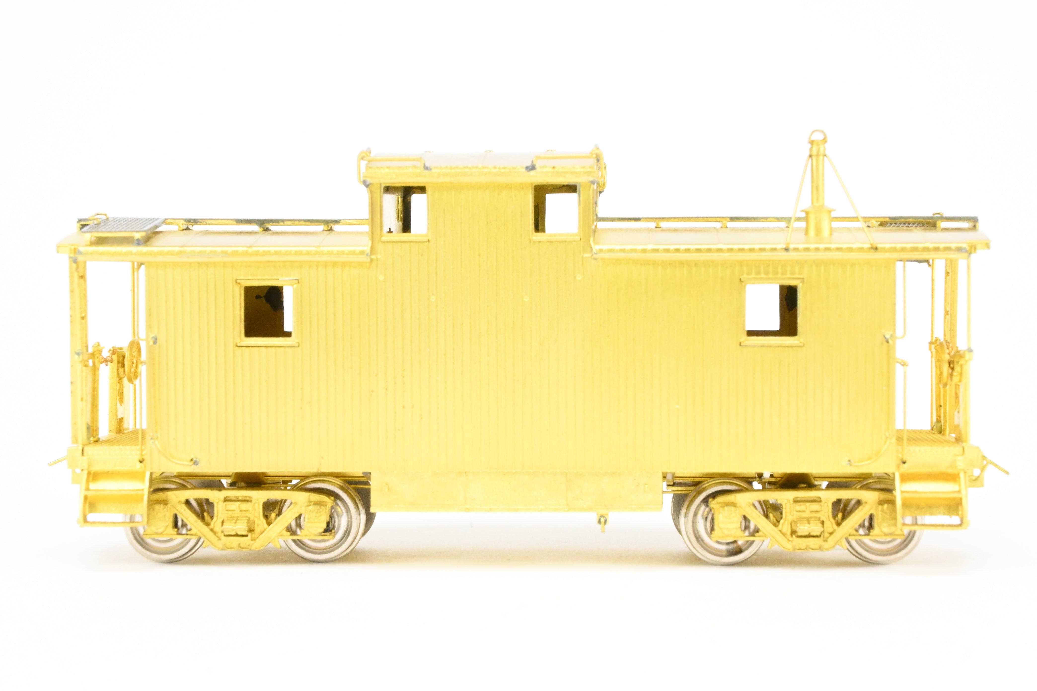 HO Scale Brass N&W - Norfolk & Western “CF” Wood Caboose Model by Overland Models, Inc. (OMI)