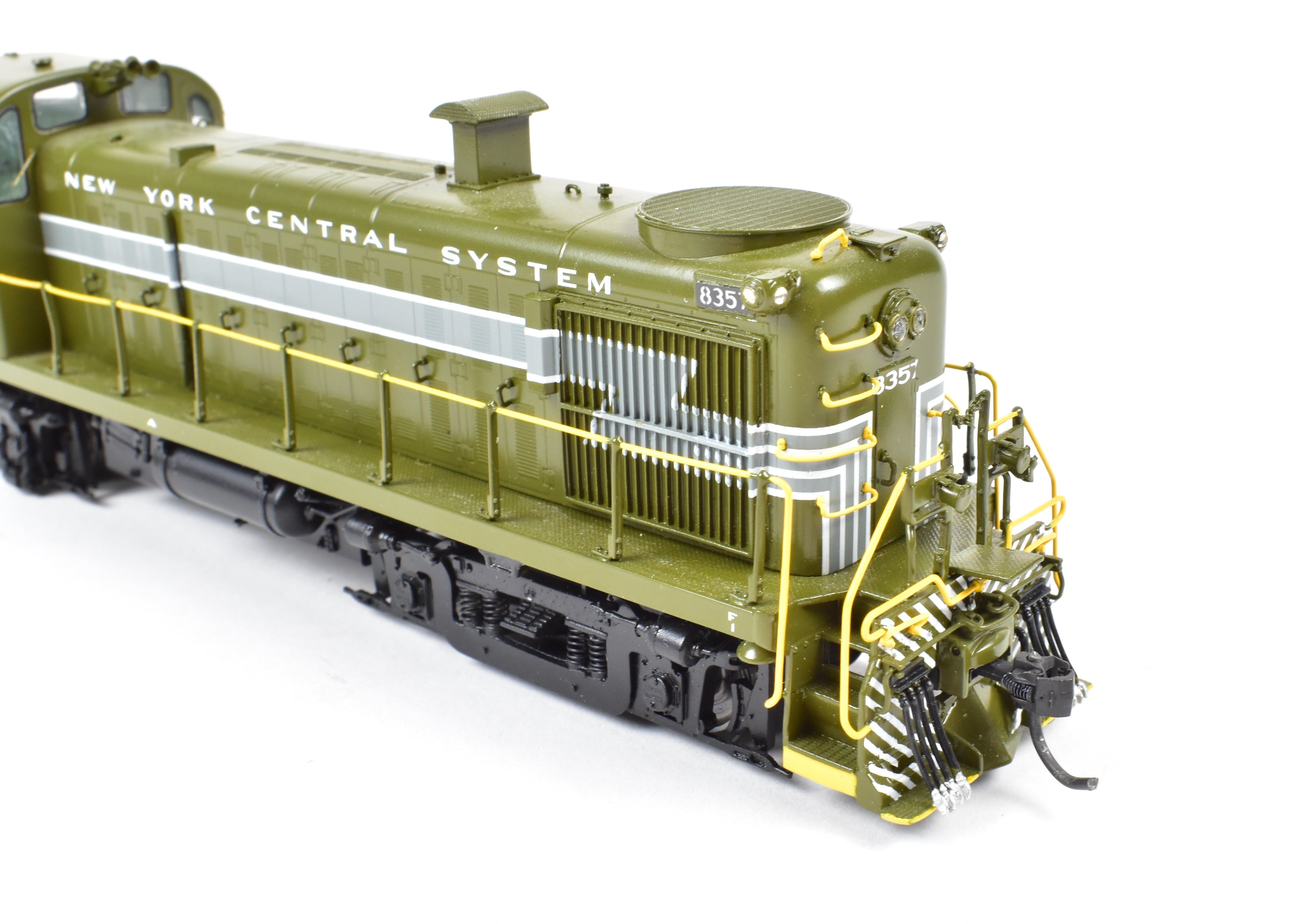 Overland Models, Inc. Olive Green P&LE RS-3 F/P #8357 DDC Equipped Brass Model