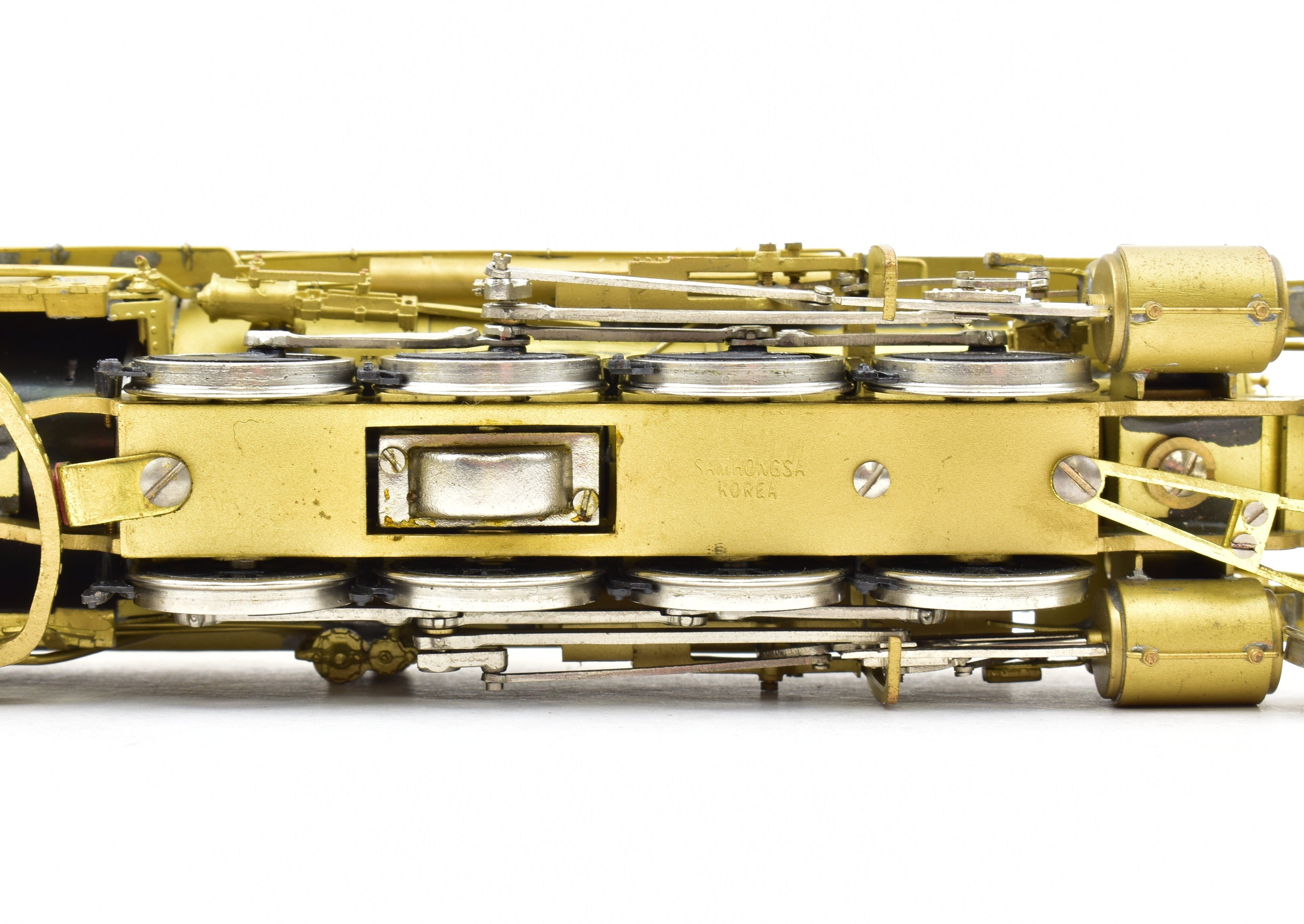 HO Scale Brass Model Train - Westside Model Co. Baltimore & Ohio Q - 4b 2 - 8 - 2 Mikado Steam Locomotive With Auxiliary Tender