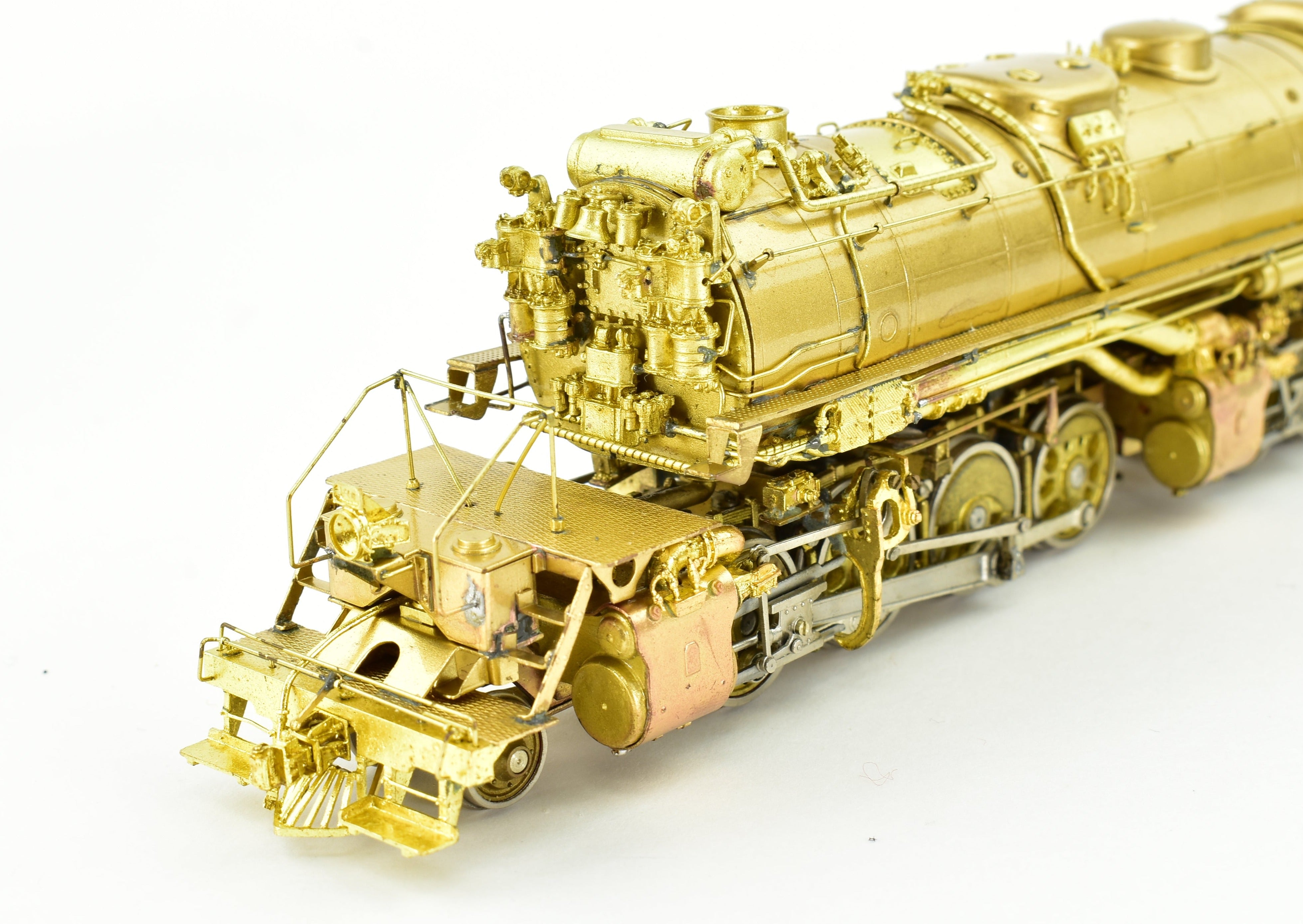 HO Scale Brass Model Train - Westside Model Co. DM&IR - Duluth, Missabe, & Iron Range 2-8-8-4 Yellowstone M-4 Steam Locomotive with Caboose