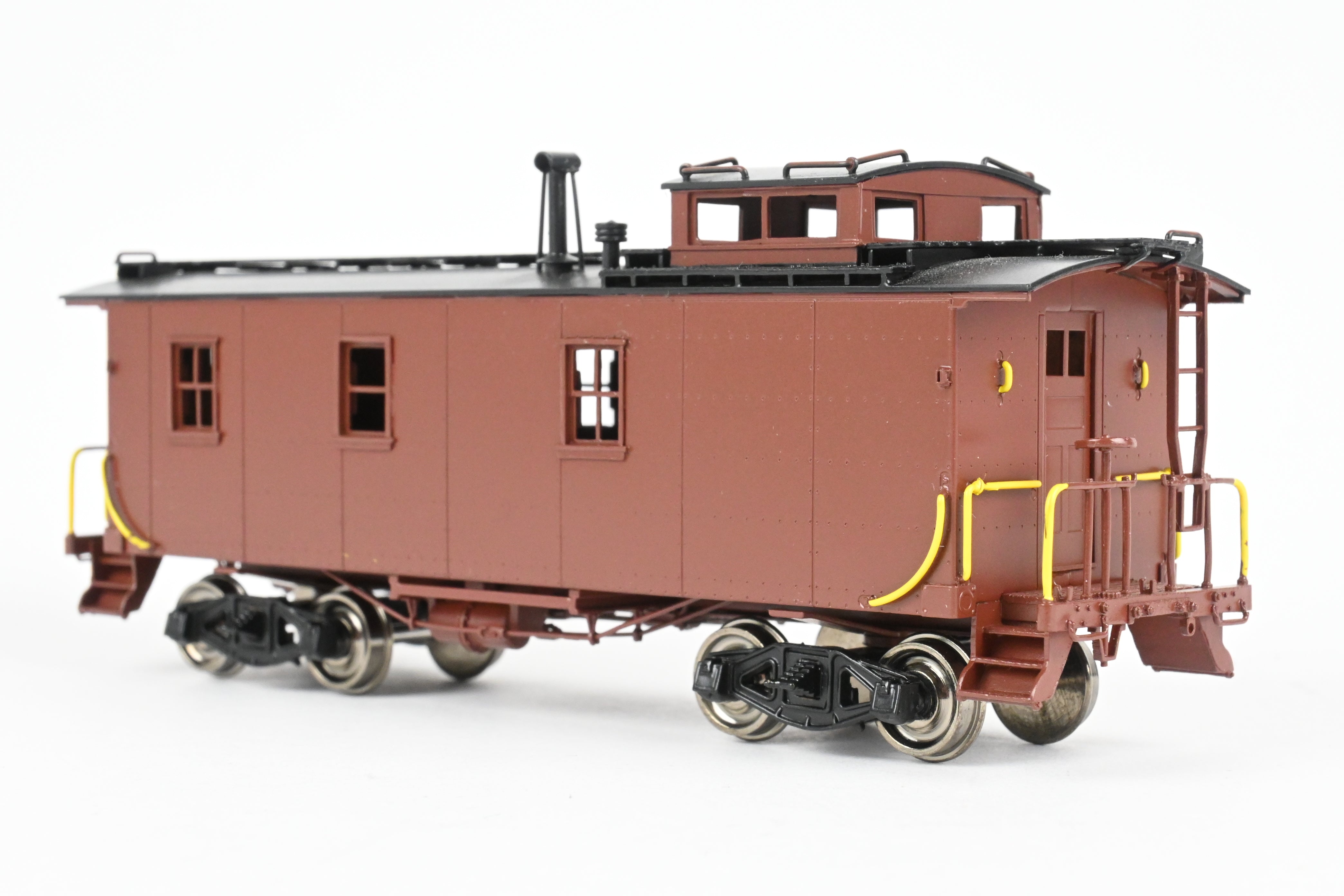 HO Brass OMI NYC 19000 Series Factory-Painted Unlettered Plywood Caboose Model