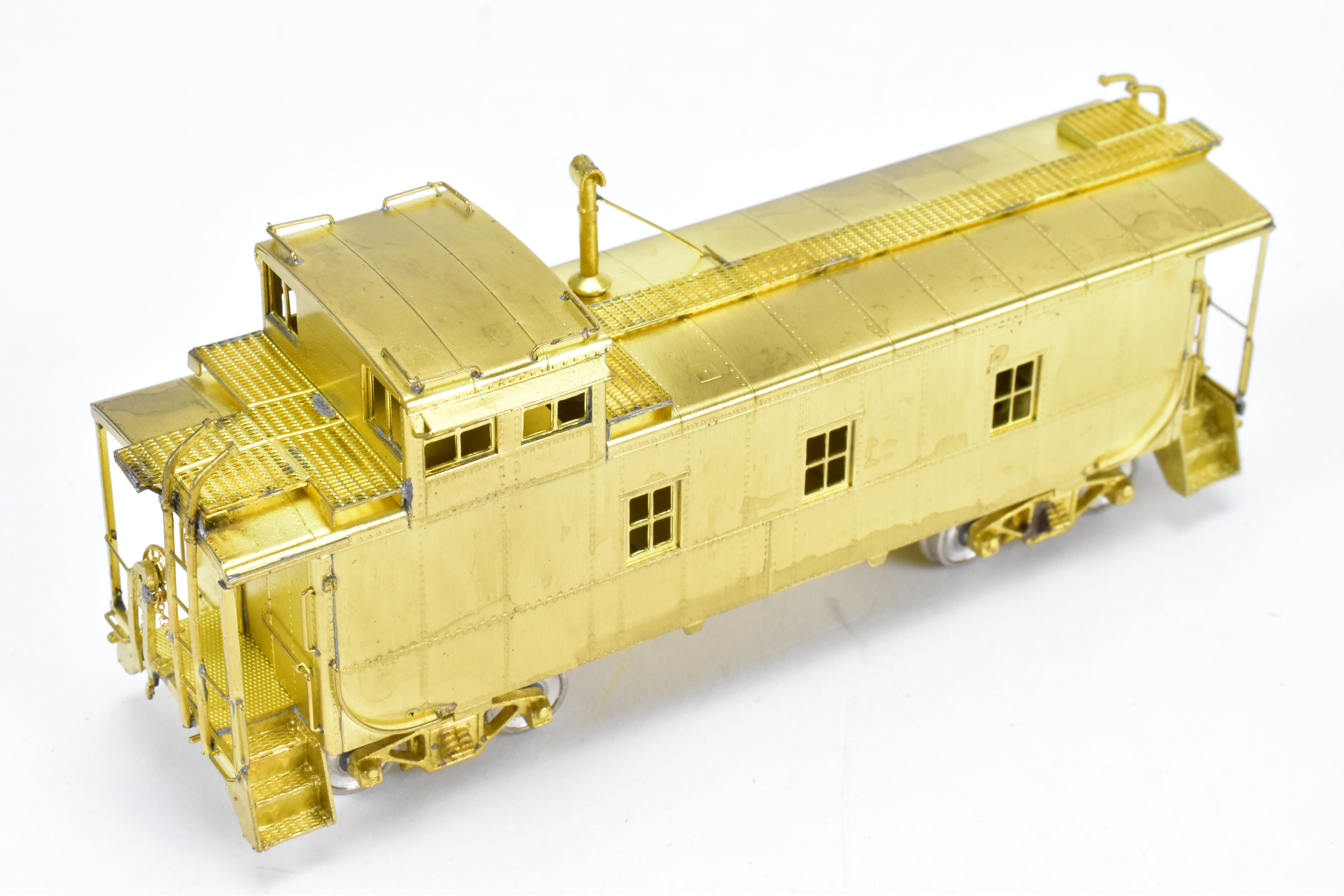 HO Brass OMI D&RGW 1400 Series Steel Caboose - Excellent for Steam & Diesel Eras