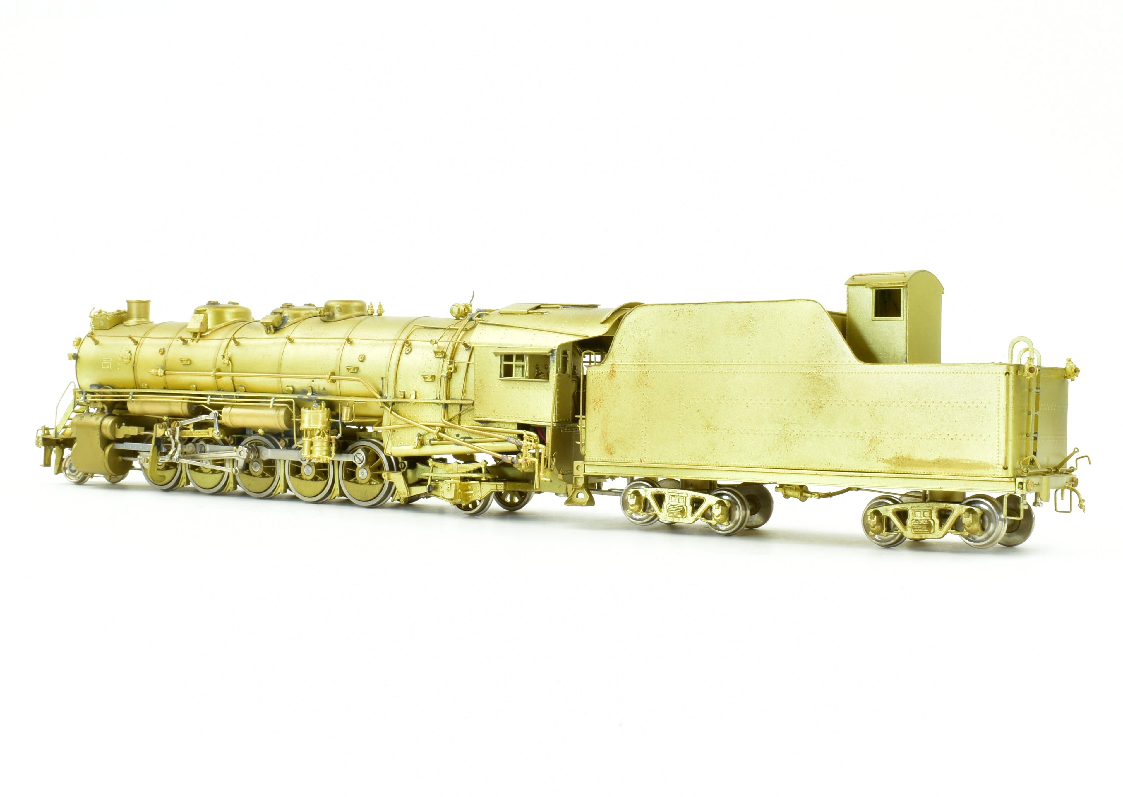 HO Scale Brass Model Train Key Imports SOU - Southern Railway SS-1 2-10-2 Santa Fe Replica