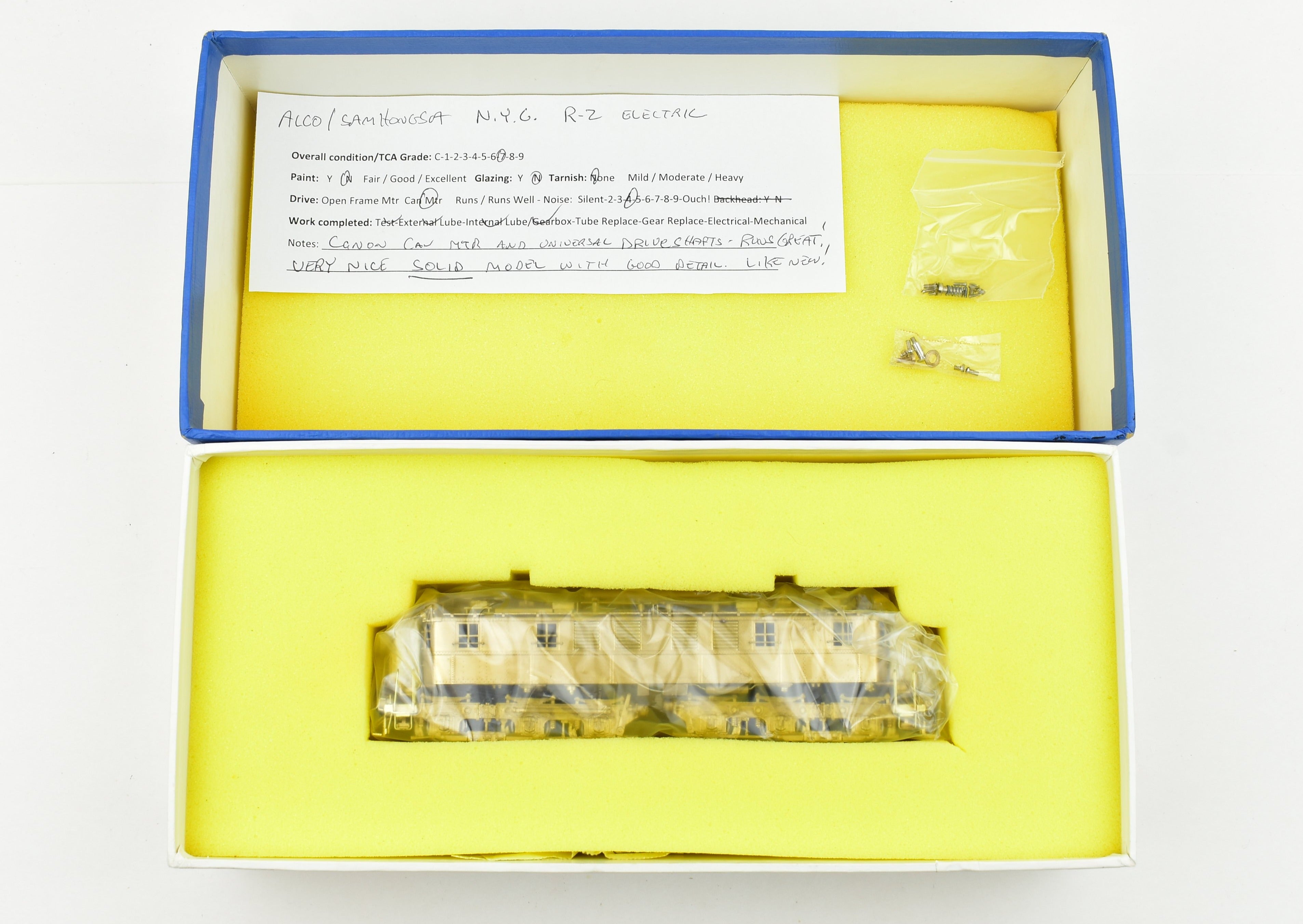 High - Quality HO Scale Brass Alco Models New York Central R - 2 Electric Train Model