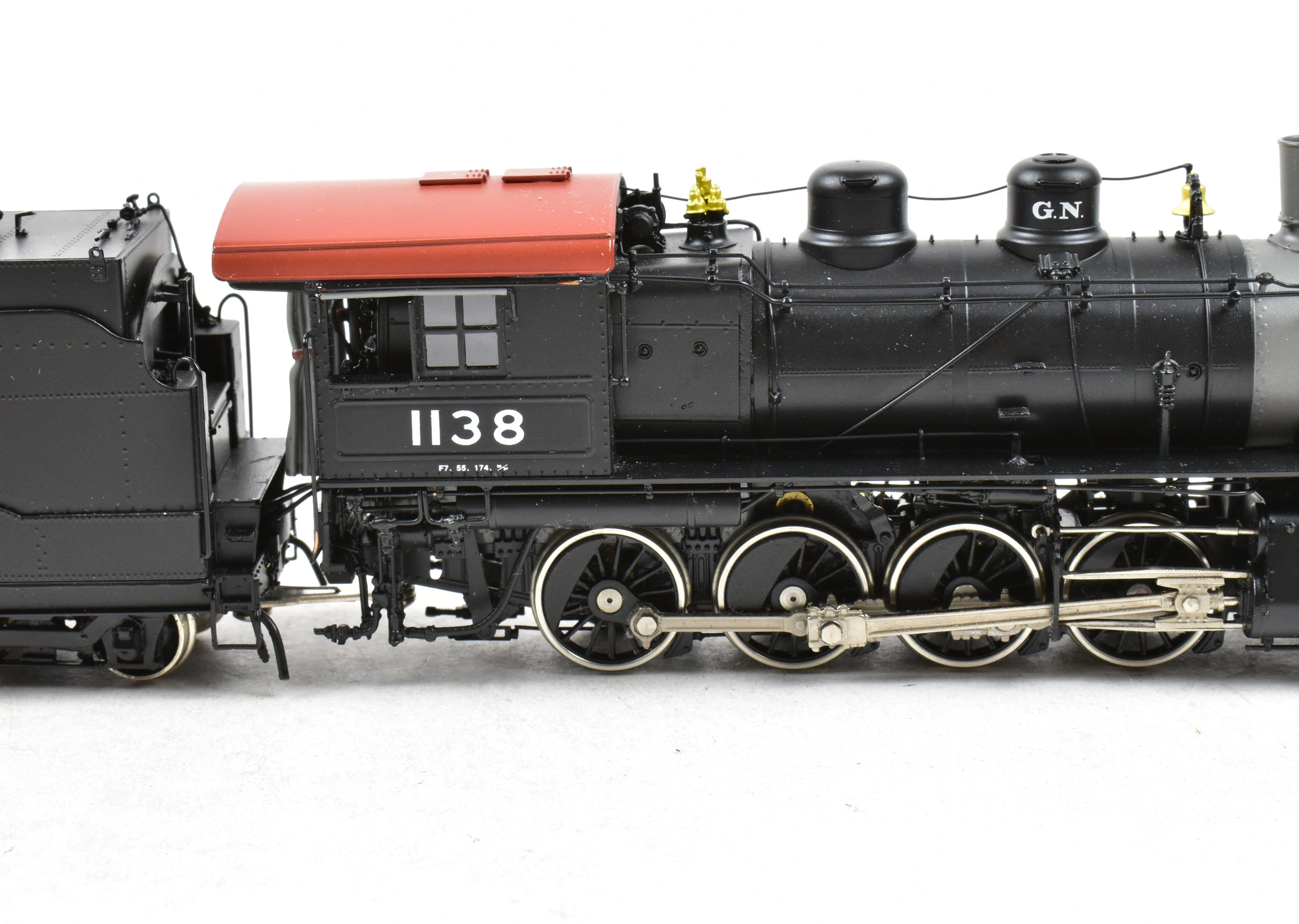 HO Brass Great Northern F-7 2-8-0 FP #1138 by W&R Enterprises with DCC and Sound