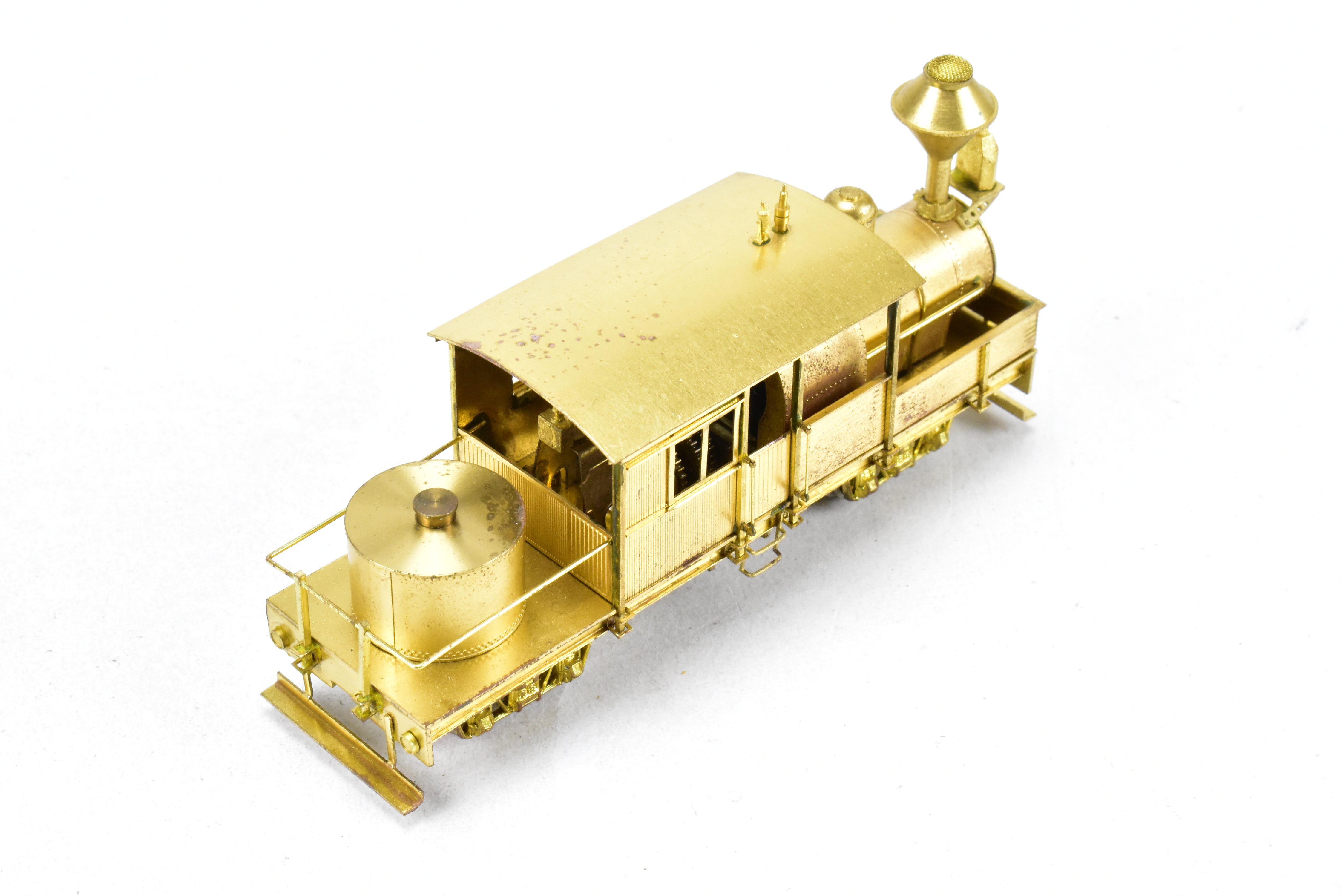 HOn3 Scale Brass Westside Model Co. Collectible Various Logging Class A Climax Horizontal Boiler Model Train