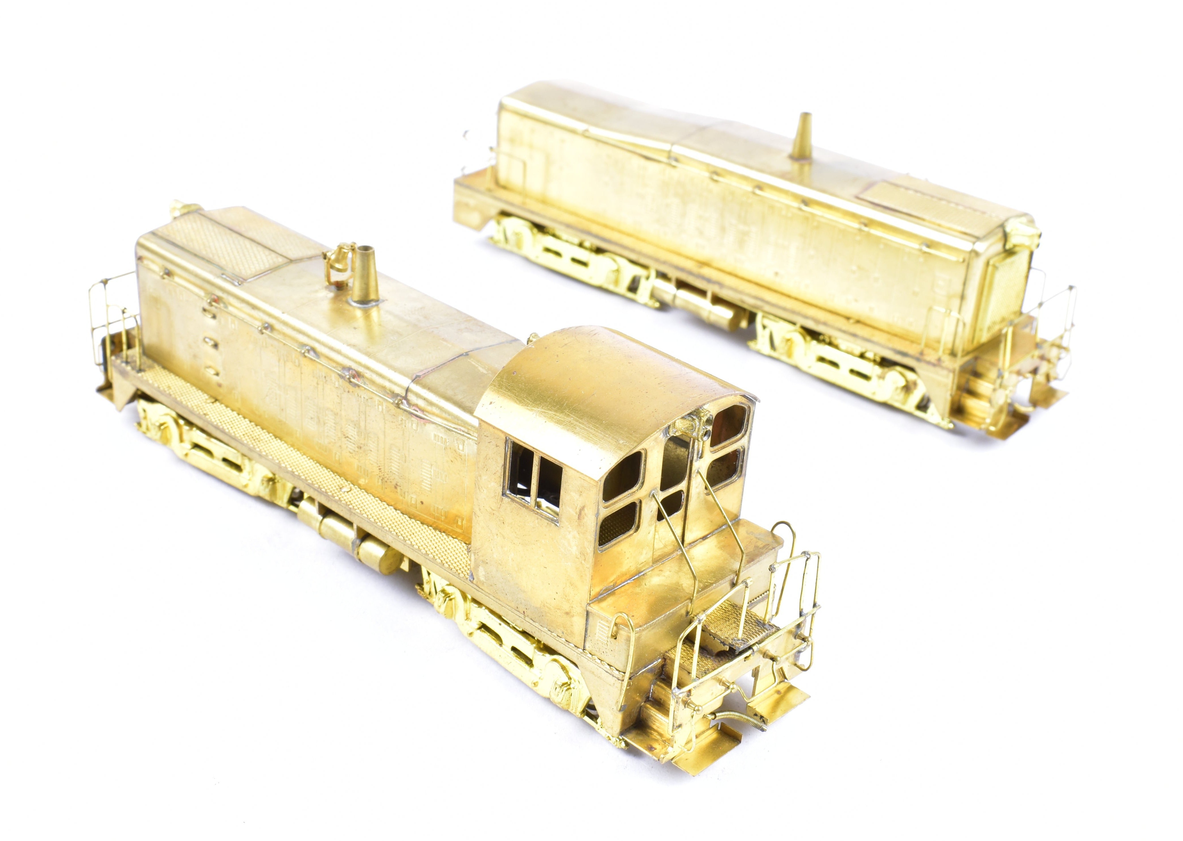 HO Brass Trains Inc. EMD TR-6 Cow and Calf Switcher Set for Various Railroads