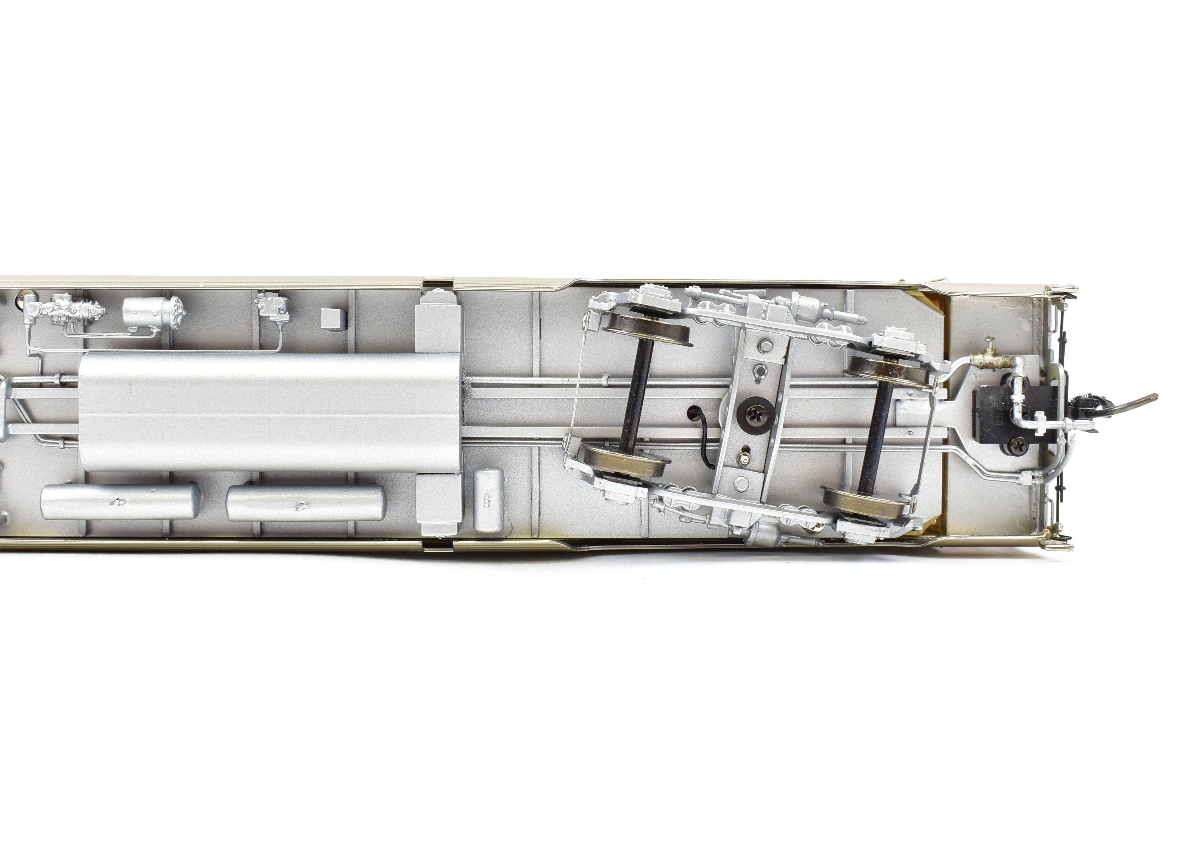 HO Scale Brass Division Point (D&RGW - Denver & Rio Grande Western) Lightweight Business Car with Kansas Factory Paint, Ideal for Model Train Enthusiasts