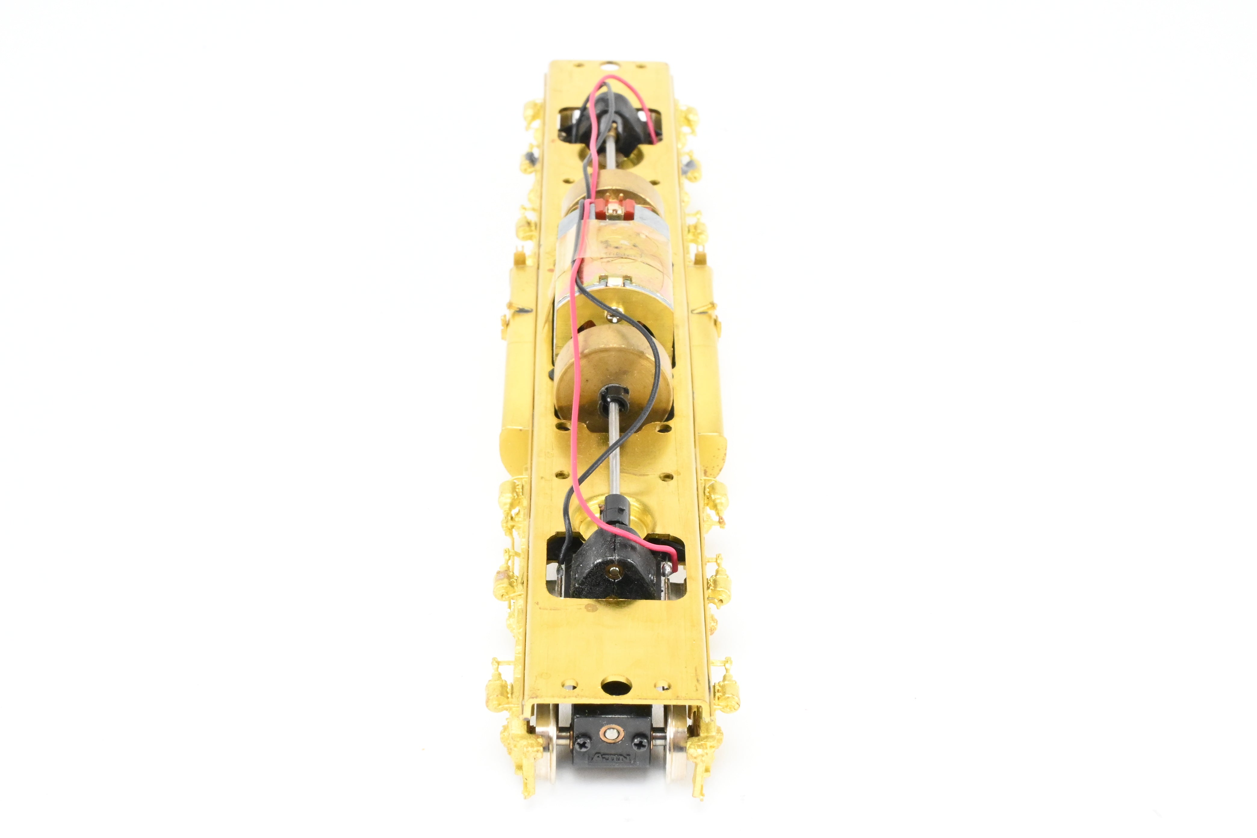 HO Scale Brass Train Drive Systems for EMD SD24 by Overland Models Inc. with Various Road Designs and Brass Fuel Tank